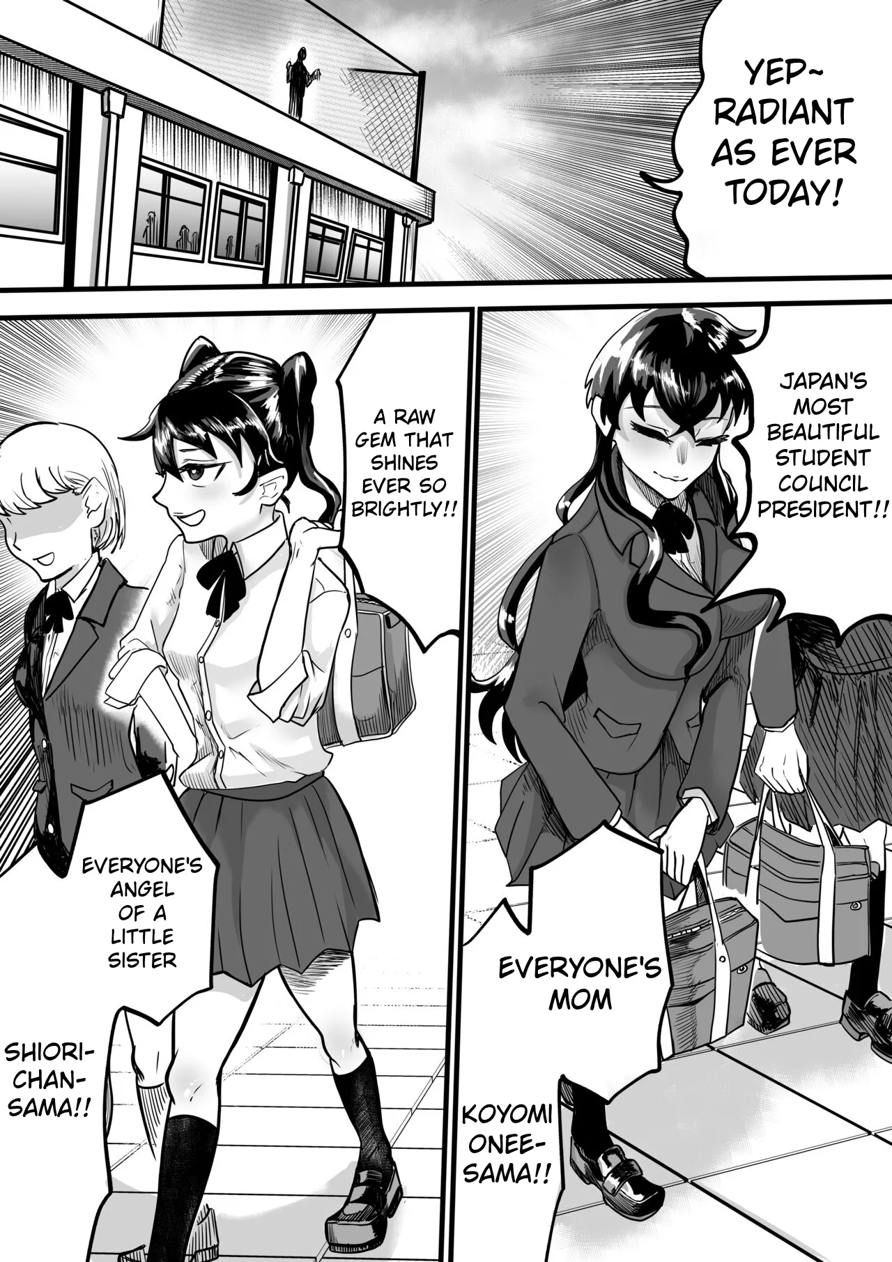 Futari wa Futanari Boku to Ane to Imouto no Himitsu no Kankei page 3 full