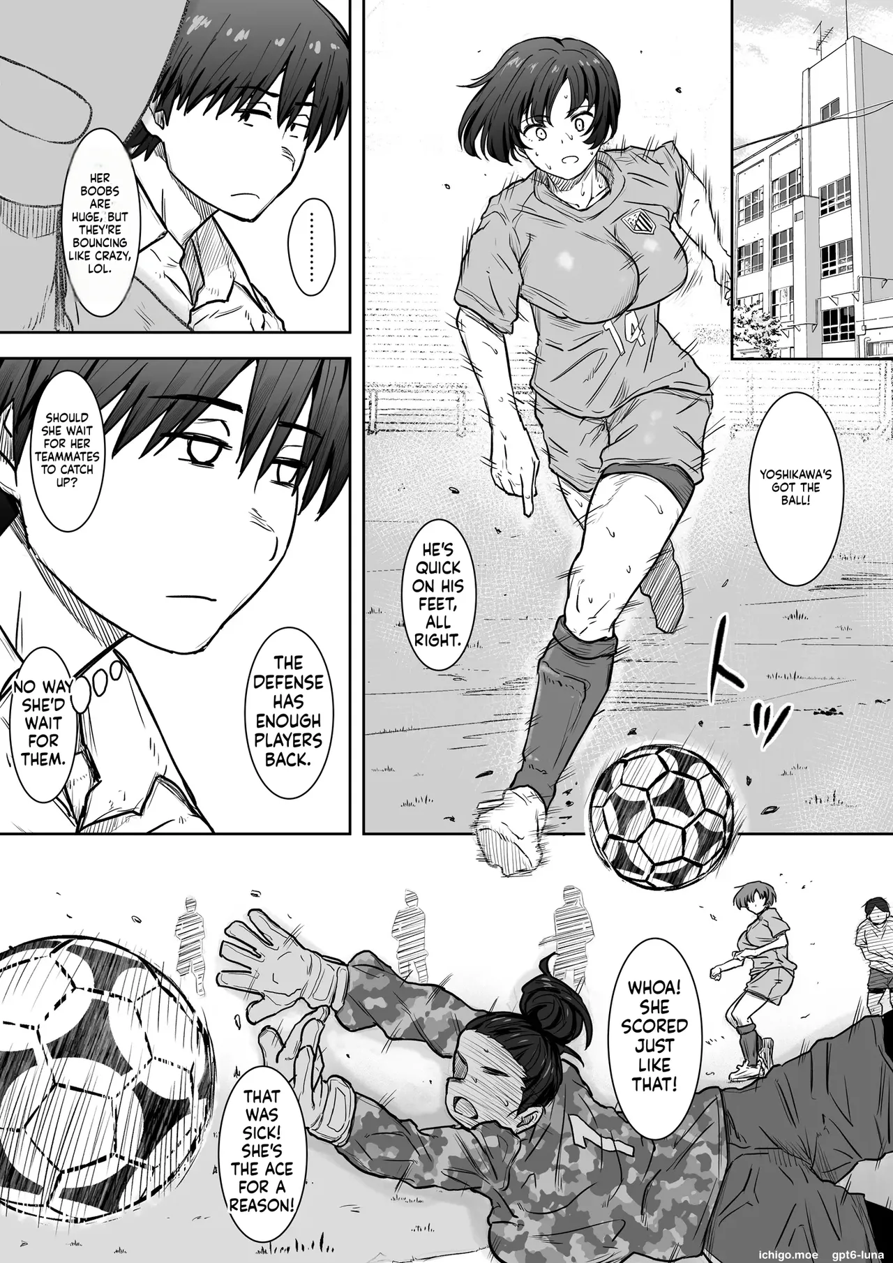 That girl ran off into the distance -1. page 3 full
