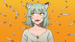 Chainsmoker Cat