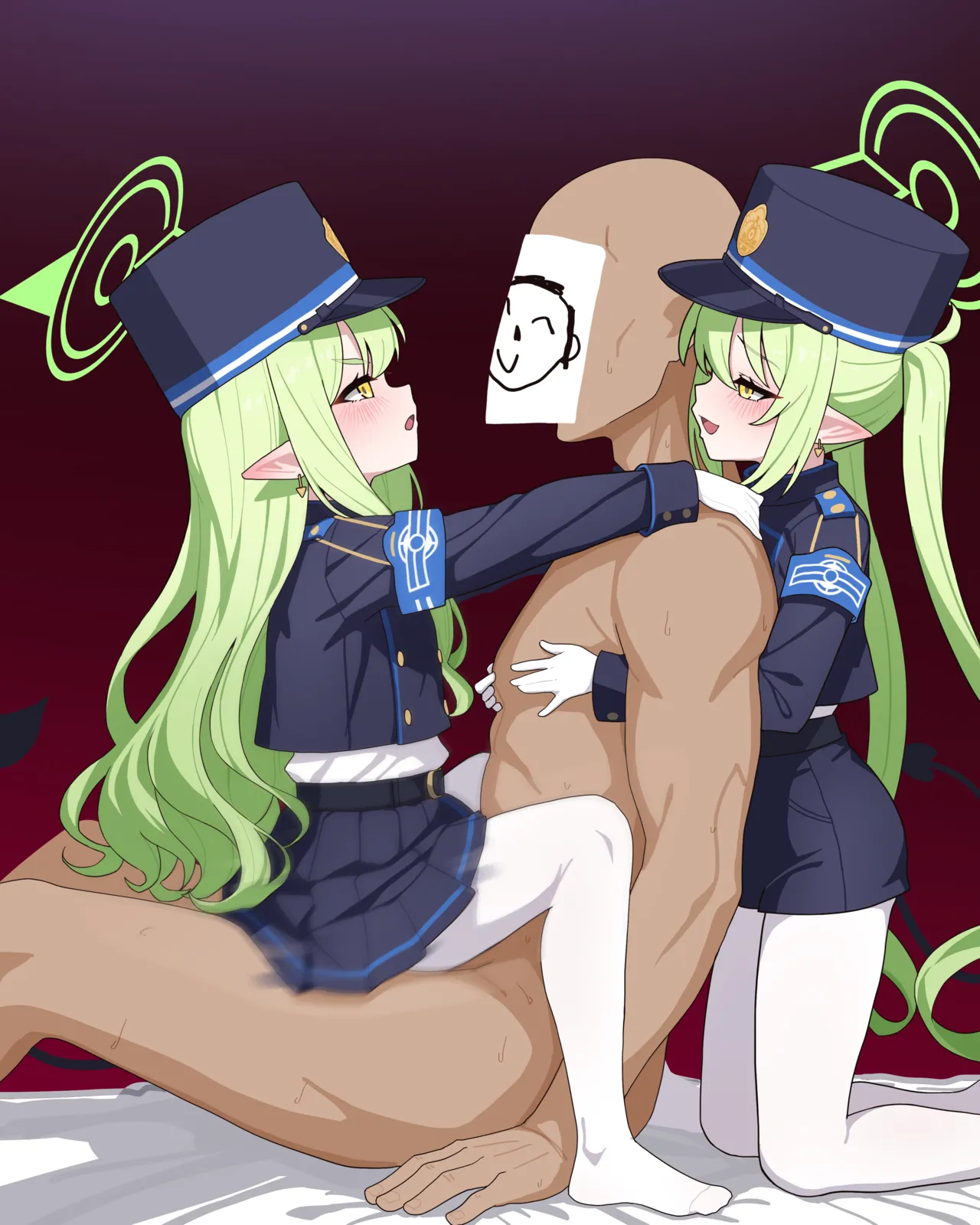 노조미와 히카리의 상반되는 말로 괴롭히기  - いろしら, 노조미 &amp; 히카리 CG page 2 full