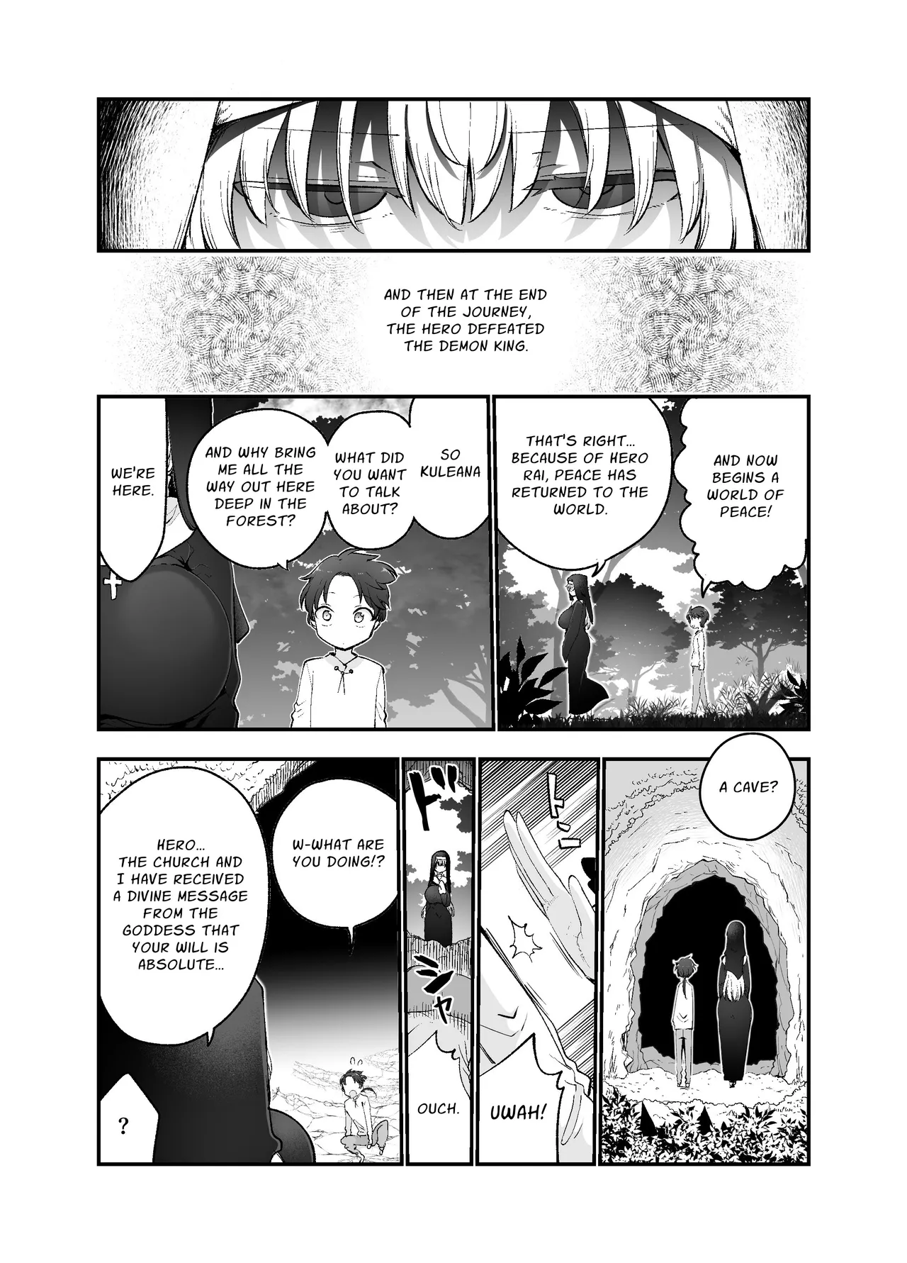 Sayonara Yuusha-sama ~Doukutsu no Naka de Minogashita Mamono Oppai ni Haiboku~ | Goodbye Hero ~defeated by the busty cave dwelling monsters that he showed mercy~ page 6 full