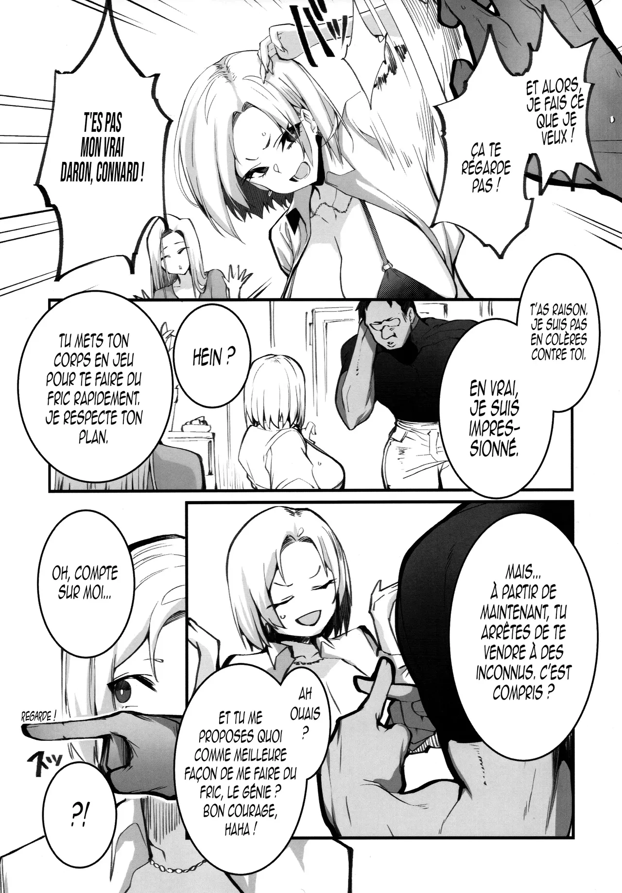 Gal Oyako No Egui Kasegikata | Affaires de famille : Mère et Fille Gyaru page 4 full