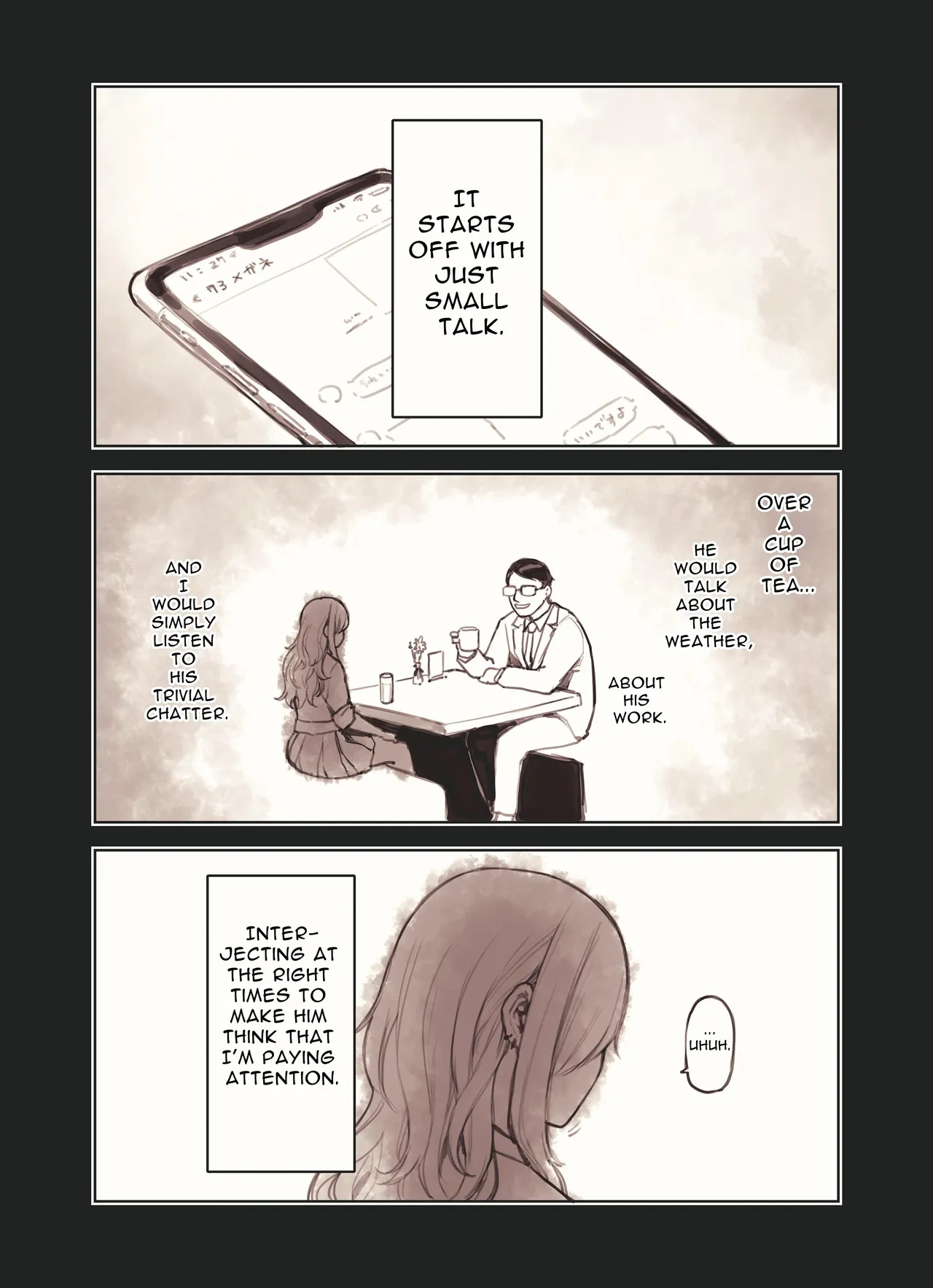 Oji-san ga Suki Sugiru Gal | The Gal That Really Loves Older Men 1 page 2 full