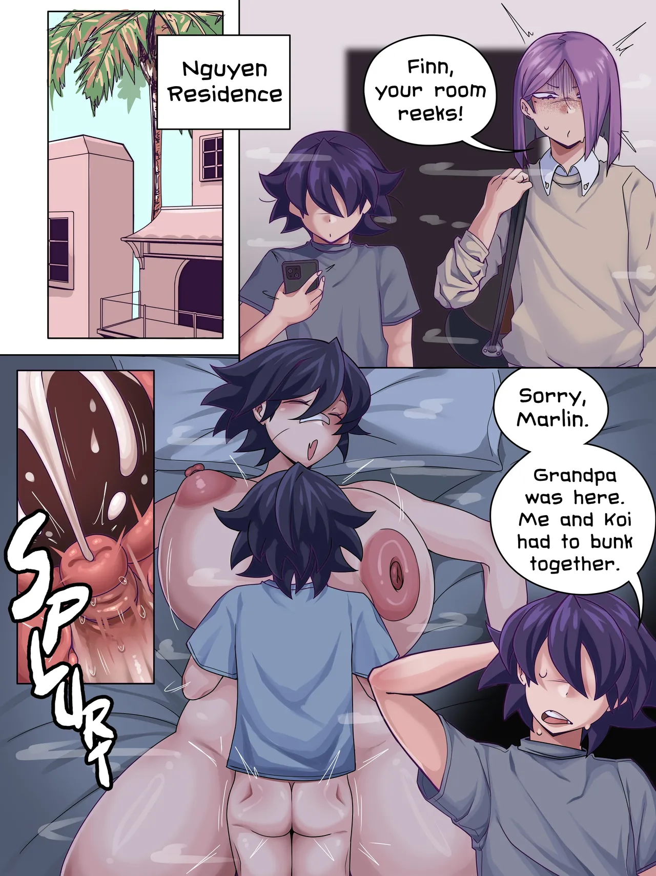 Auntie-Hole!! - Tales from NGCC page 3 full