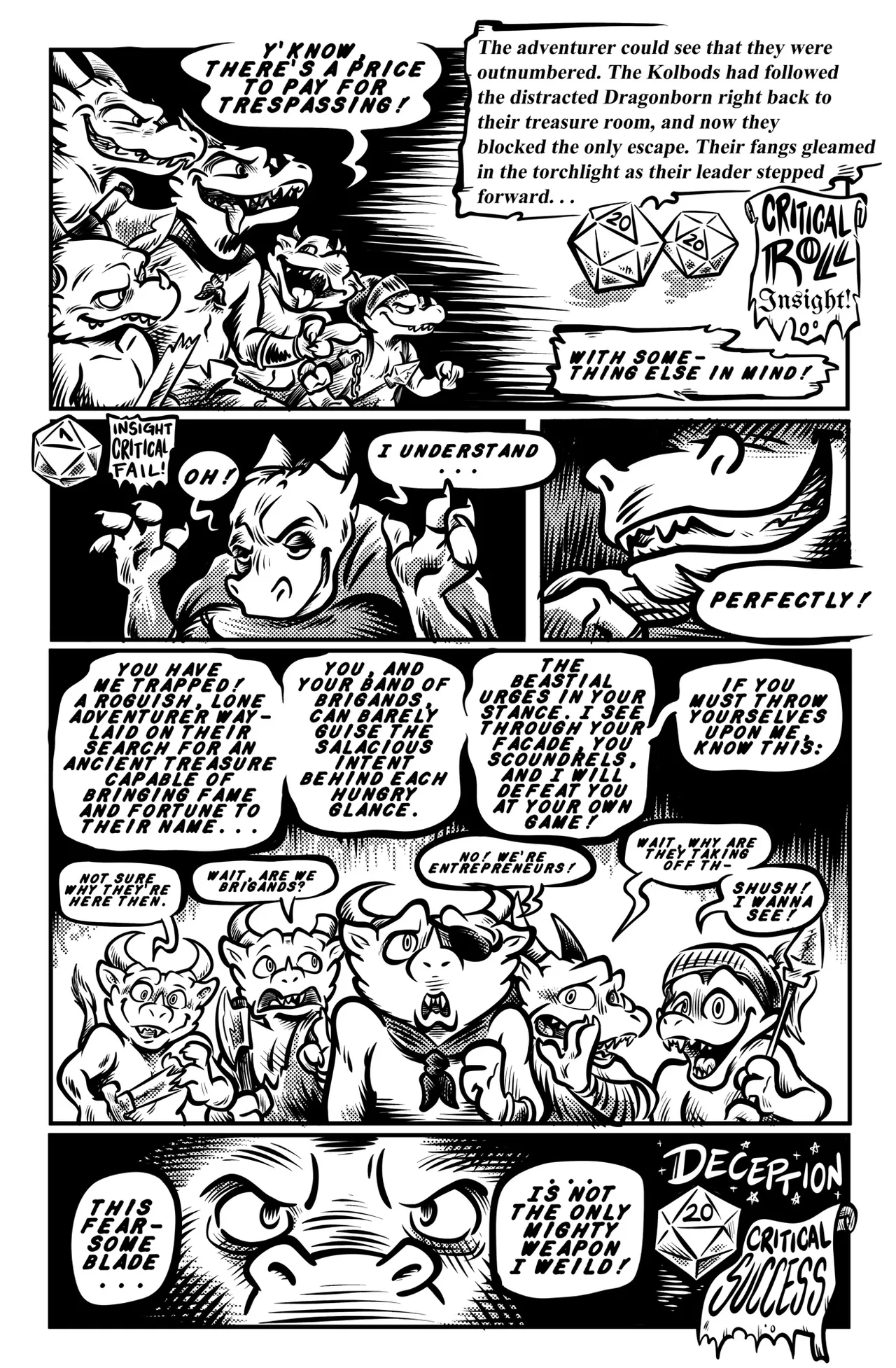 Hand on a Half Sword page 2 full
