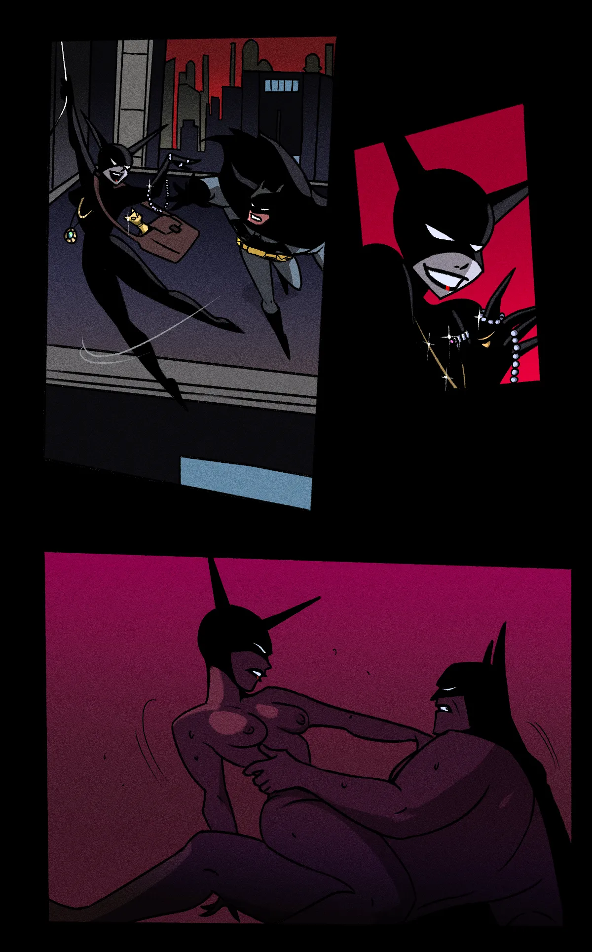 1# Spicy BatCat Comic page 9 full