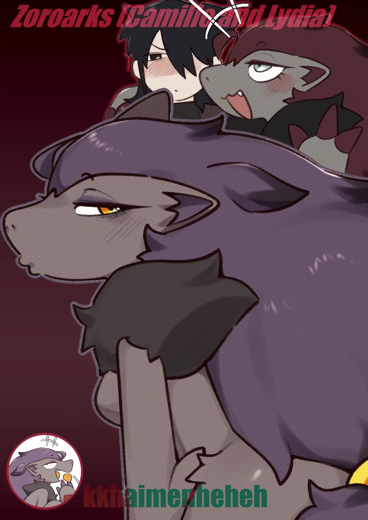 Zoroarks "Camille and Lydia" page 1 full
