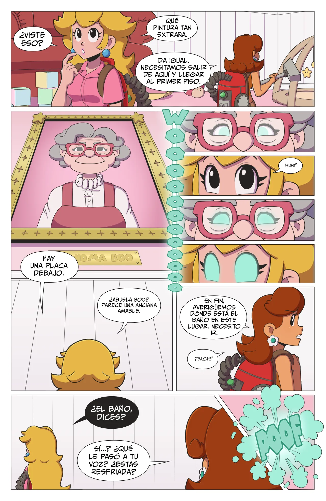 Una noche de juegos en la mansión embrujada  - page 3 full
