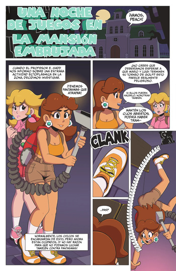 Una noche de juegos en la mansión embrujada  - cover