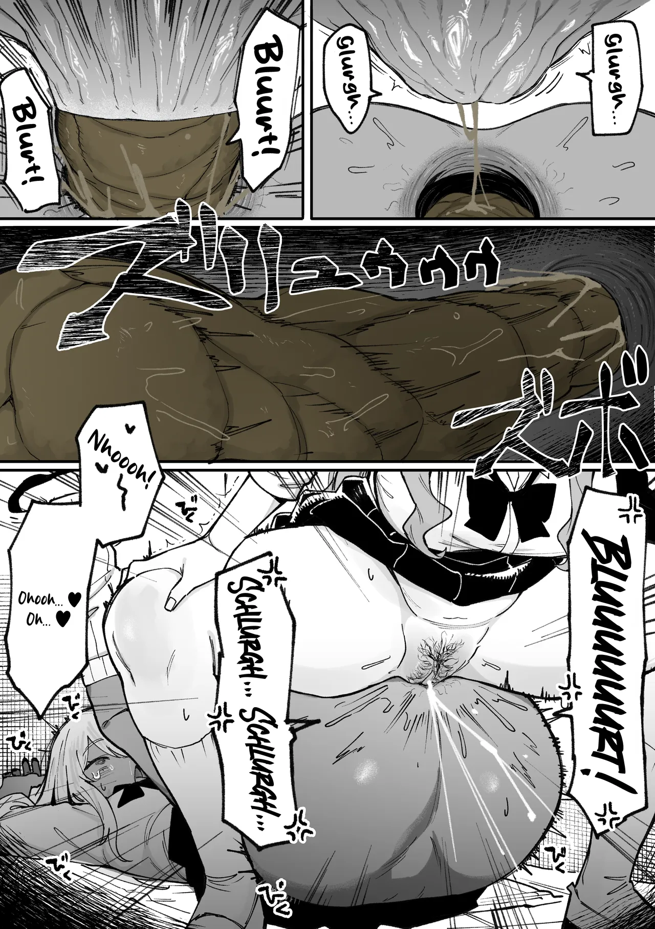 Ketsu Ana NI Dappun Kimerurareru Gyaru Chan 2！ ！ ！| A Gal-chan Who Wants to Get Poop In Her Ass 2!!! page 5 full