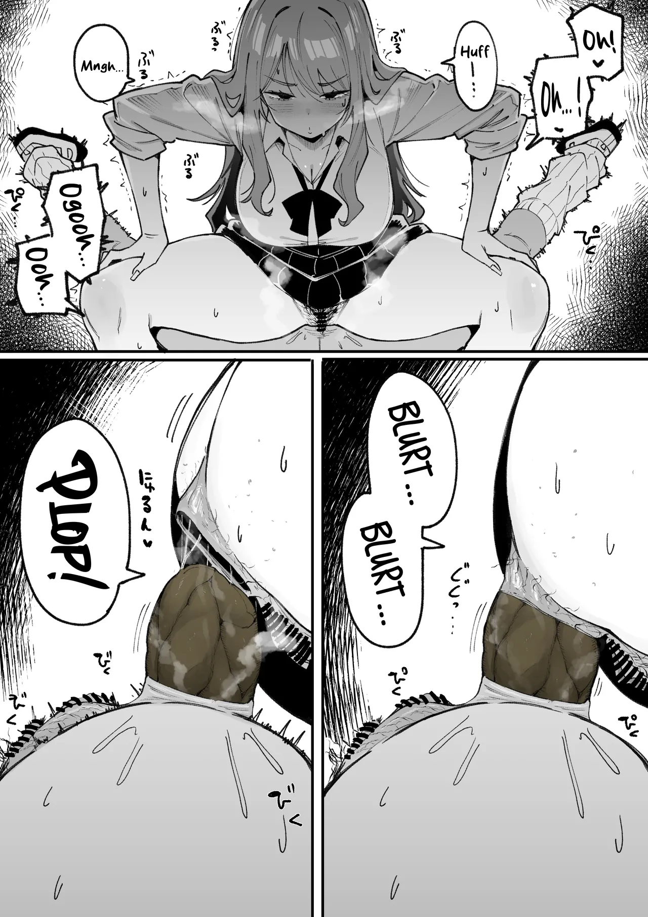 Ketsu Ana NI Dappun Kimerurareru Gyaru Chan 2！ ！ ！| A Gal-chan Who Wants to Get Poop In Her Ass 2!!! page 6 full