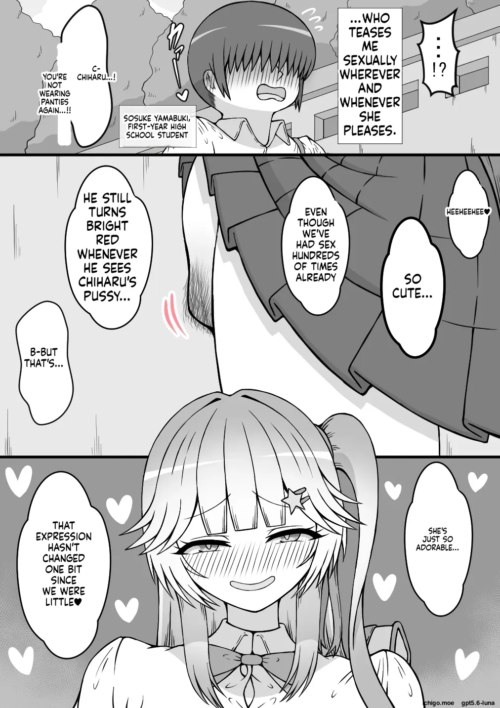 If my teasing girlfriend found out about my cuckolding fetish -Prologue- MTL page 2 full