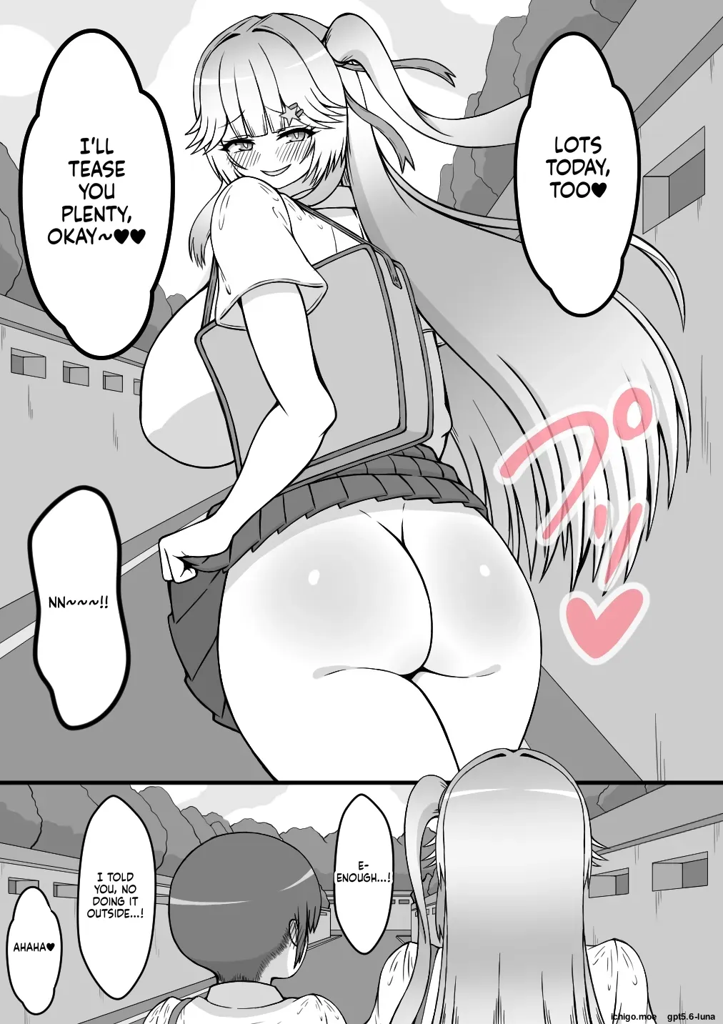 If my teasing girlfriend found out about my cuckolding fetish -Prologue- MTL page 3 full