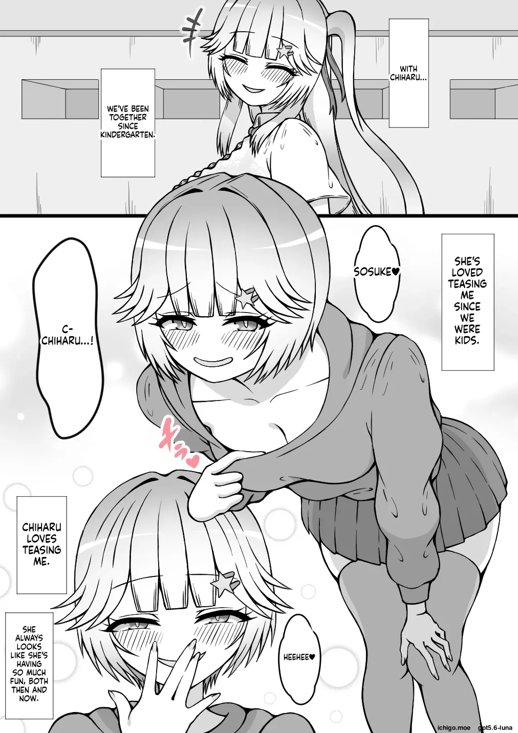 If my teasing girlfriend found out about my cuckolding fetish -Prologue- MTL page 4 full