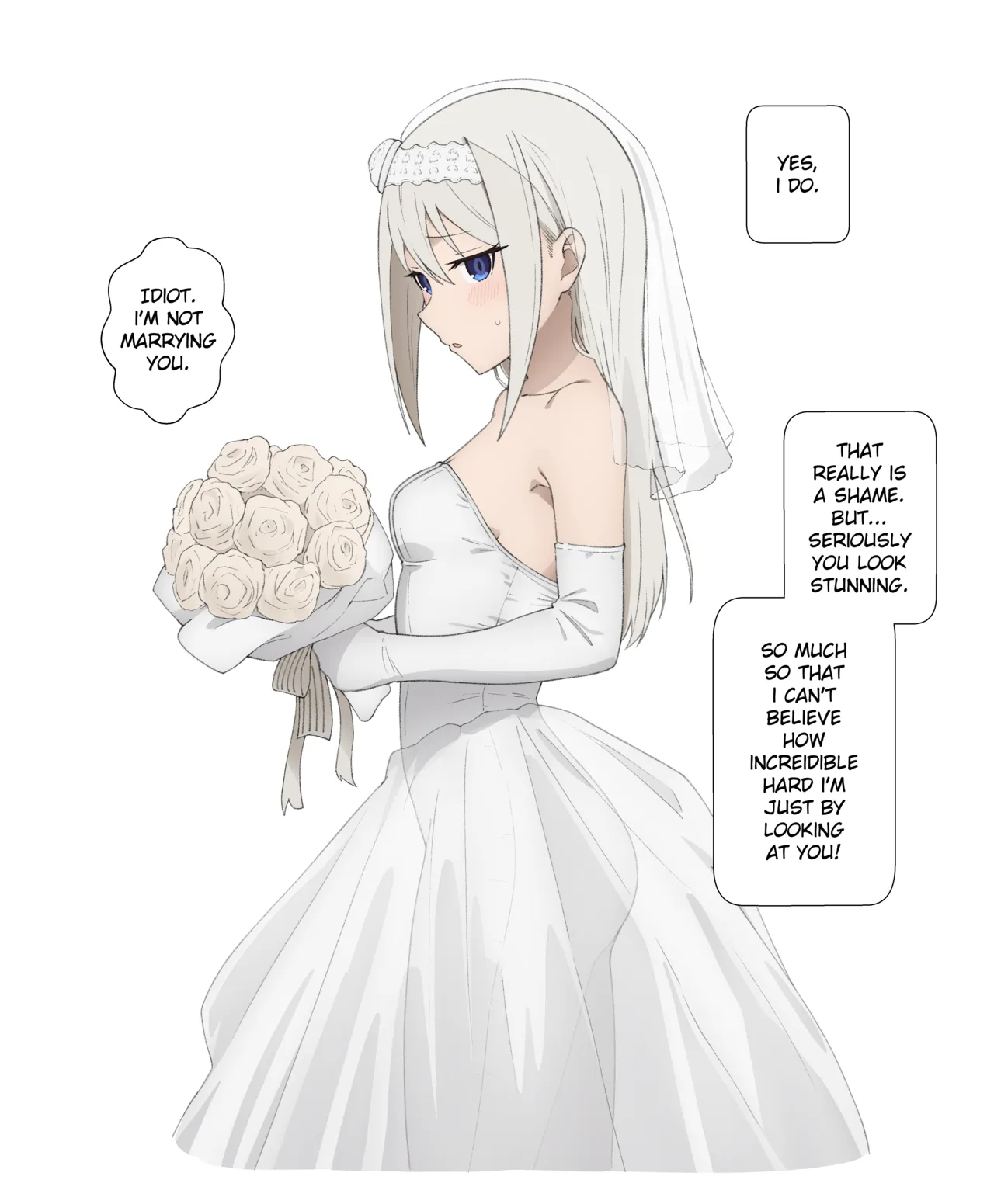 Shirogane Kei Wedding Photo Shoot page 1 full