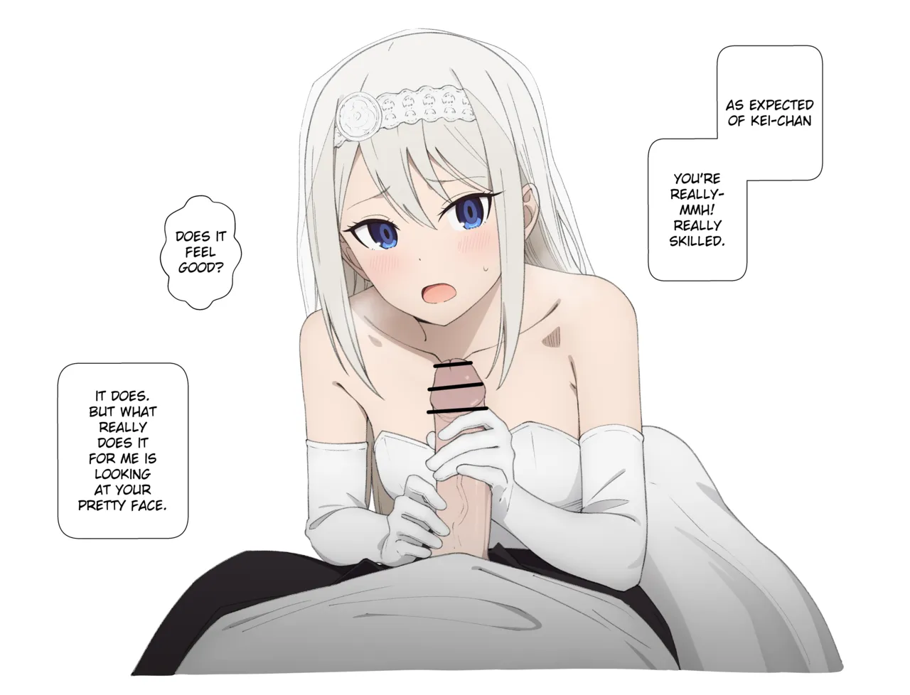 Shirogane Kei Wedding Photo Shoot page 3 full