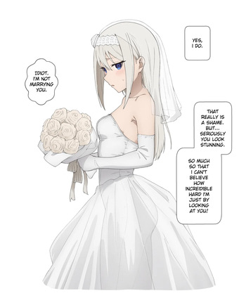 Shirogane Kei Wedding Photo Shoot cover