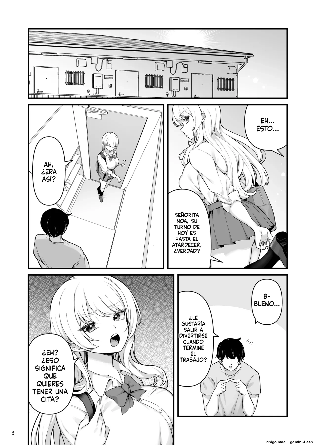 Kareshi Mochi Kyonyuu Beit Gal to Mechakucha Sex shita Hanashi 2  MTL page 7 full