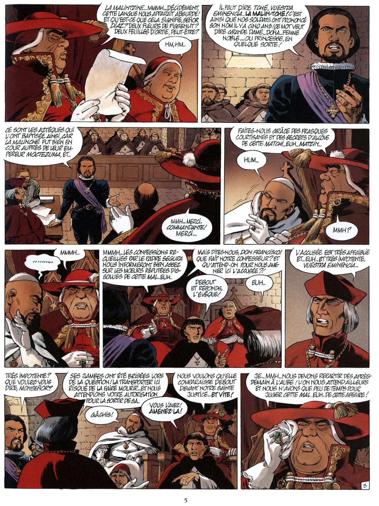 Quetzalcoatl T05 - La Putain et le Conquistador page 7 full