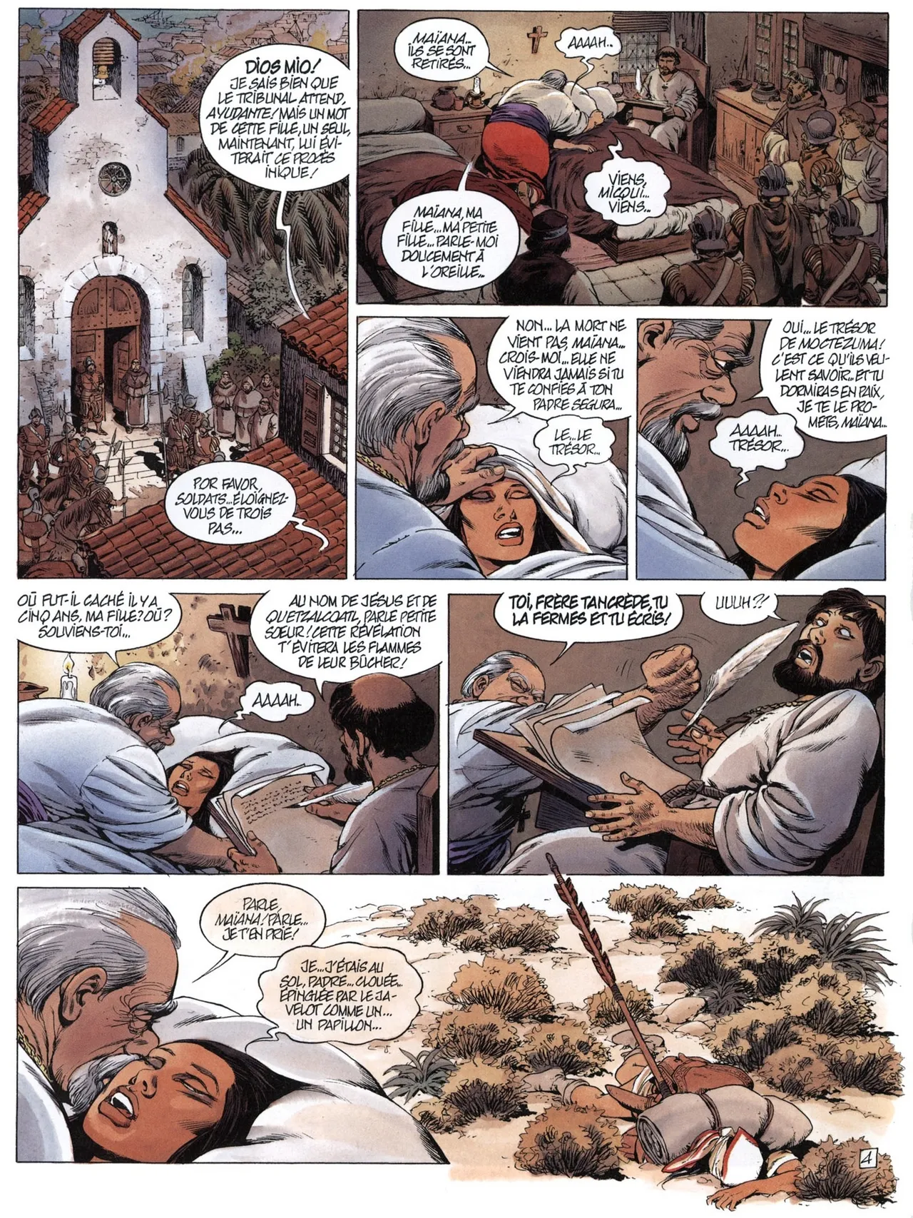 Quetzalcoatl T05 - La Putain et le Conquistador page 8 full