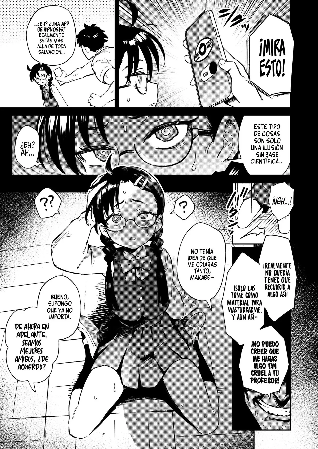 H ga Kirai na Iinchou ga Saimin Choukyou Sarete Mesu ni Sareru｜La Delegada de Clase que Odia el Sexo es Hipnotizada y se Convierte en una Completa Puta page 9 full