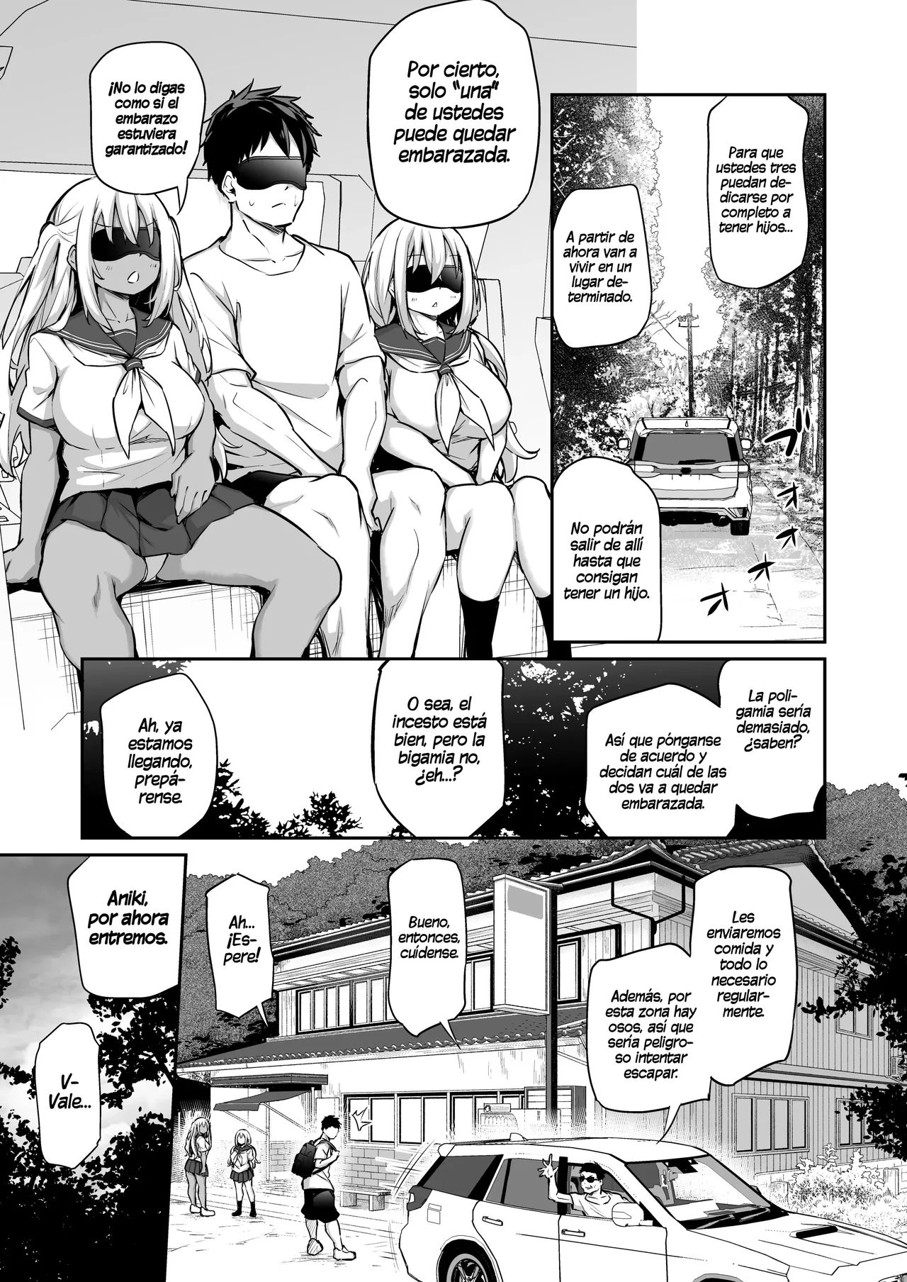 Imouto Haramasenai to Derarenai Shima 2｜La Aldea de la que No Puedes Salir a menos que Dejes Embarazadas a tus Hermanas Menores page 4 full