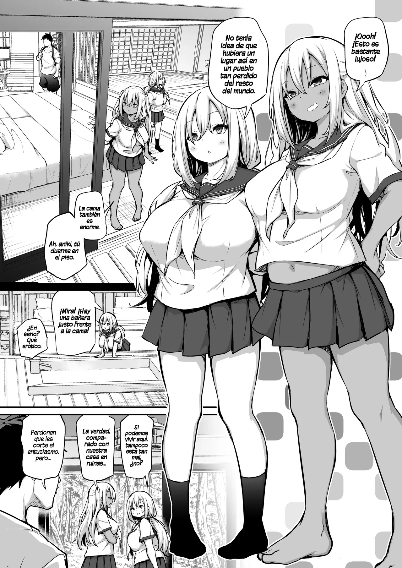Imouto Haramasenai to Derarenai Shima 2｜La Aldea de la que No Puedes Salir a menos que Dejes Embarazadas a tus Hermanas Menores page 5 full