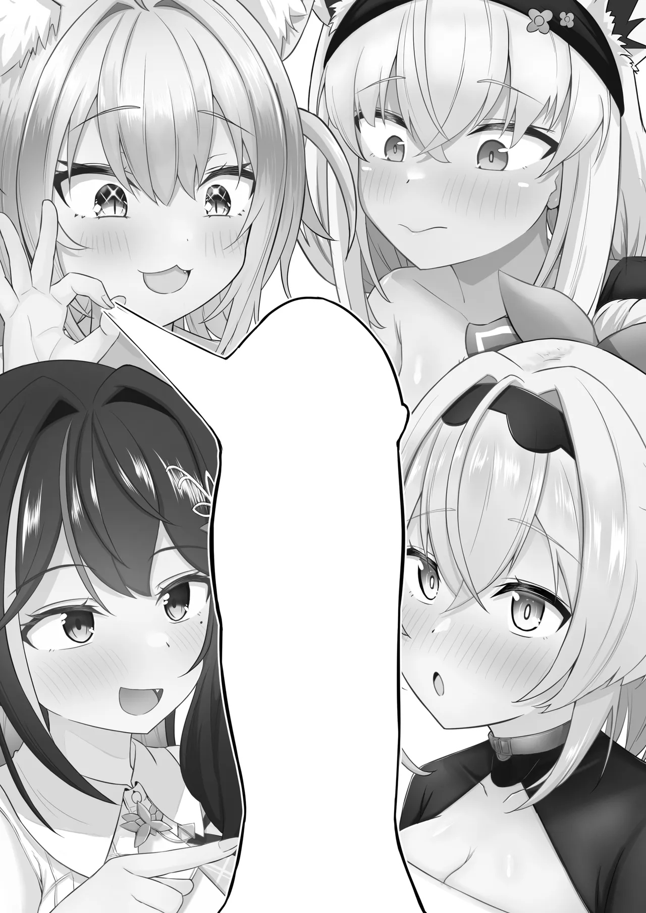 Onegaishimasu!! Ikkai dake de Ii no de Toriaezu Kaide Kudasai 4 ー Please! Just Once Is Fine, So Smell My Dick! 4 page 2 full