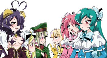 Mahou Shoujo Ni Akogarete SFW works cover