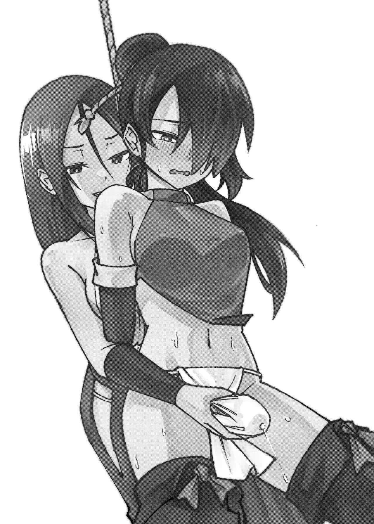 ふたなり化くノ一拷問 ～拷問耐性持ちくノ一 初めてのペニス責め～ page 2 full