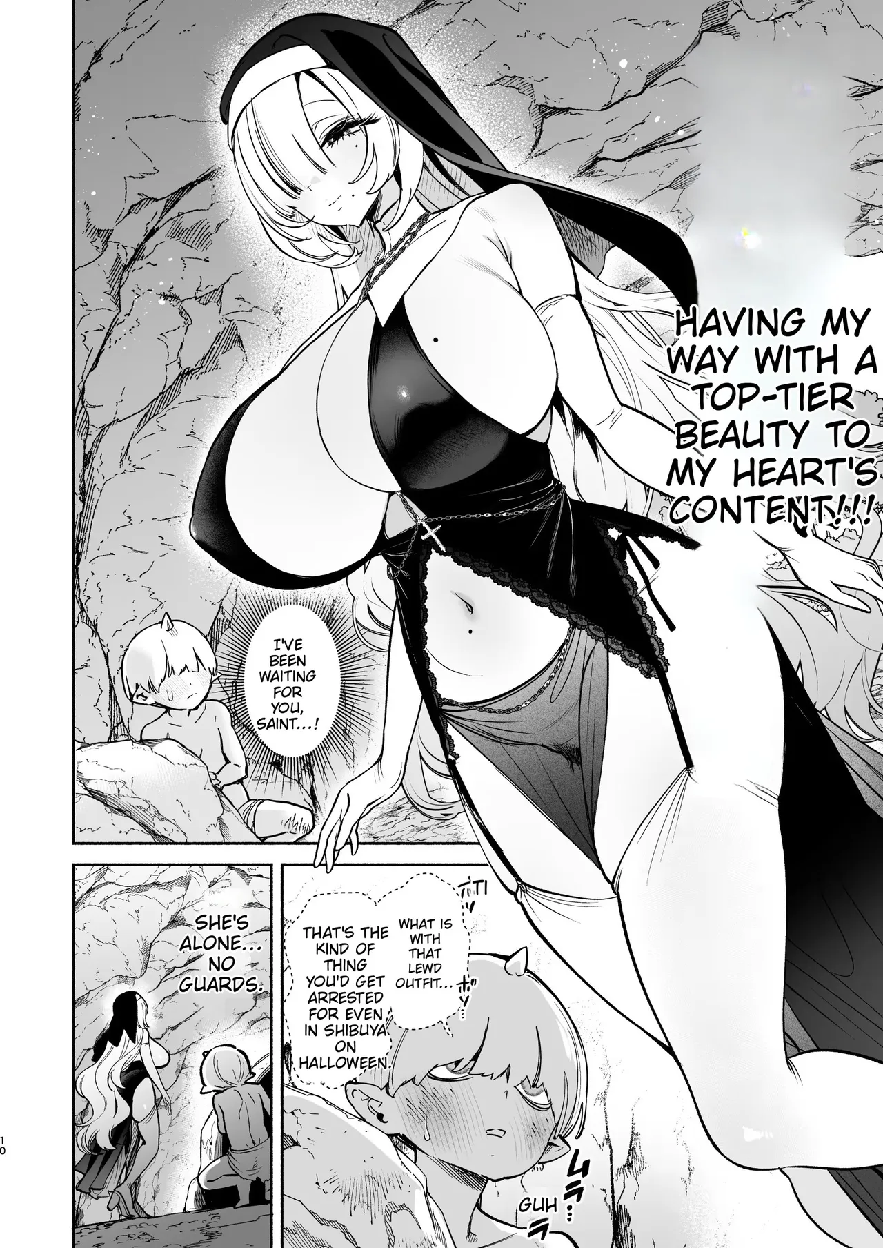 Reincarnated as a Weakling Goblin Drained Dry by a Frustrated Saintess page 10 full