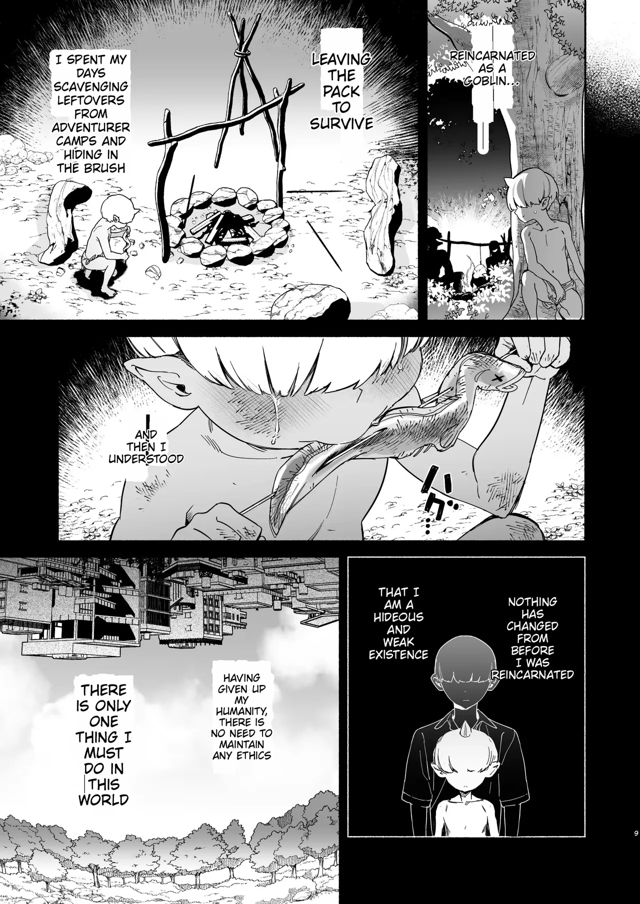 Reincarnated as a Weakling Goblin Drained Dry by a Frustrated Saintess page 9 full