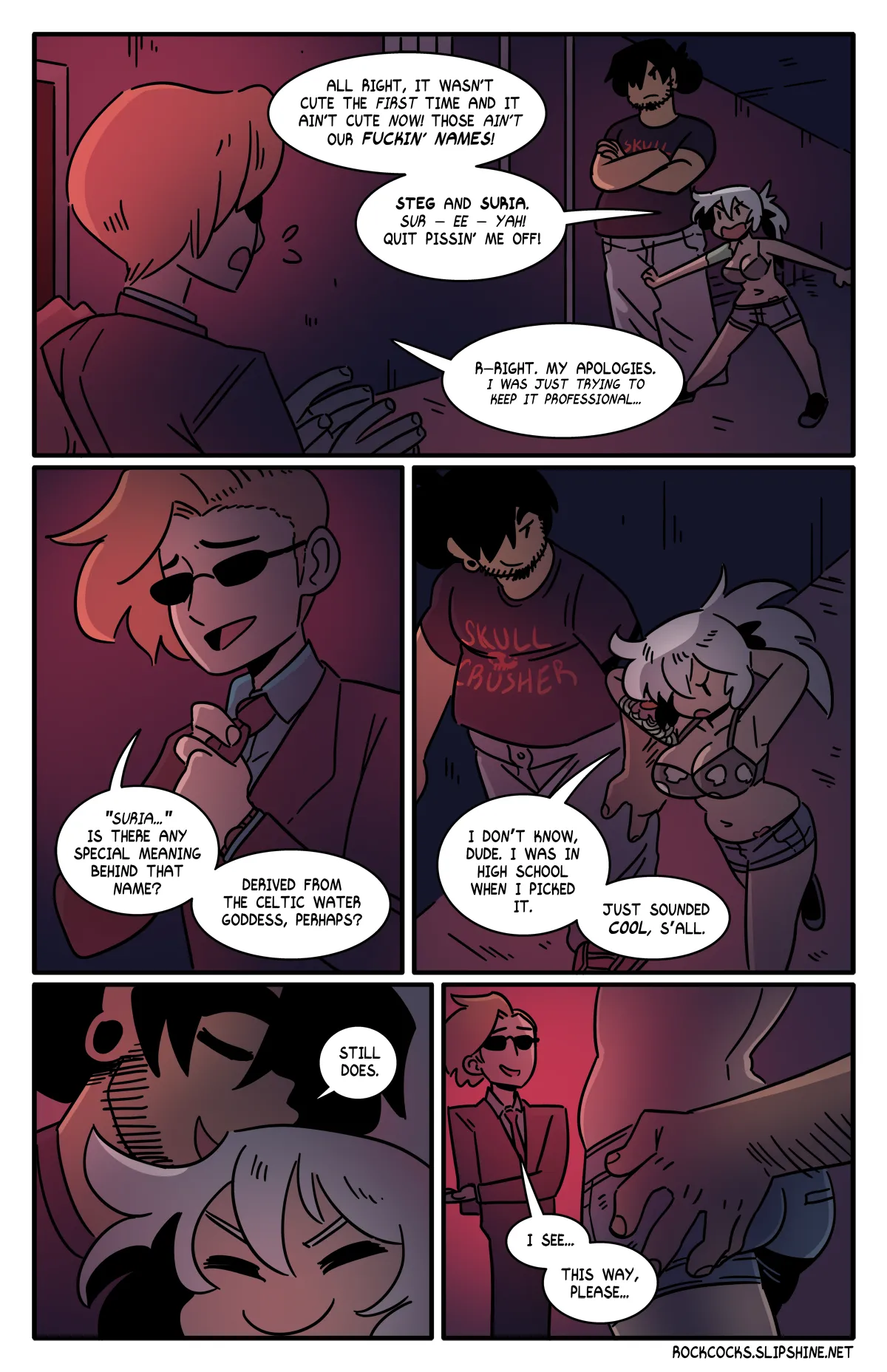 The Rock Cocks - Track 21: The First Sin page 3 full