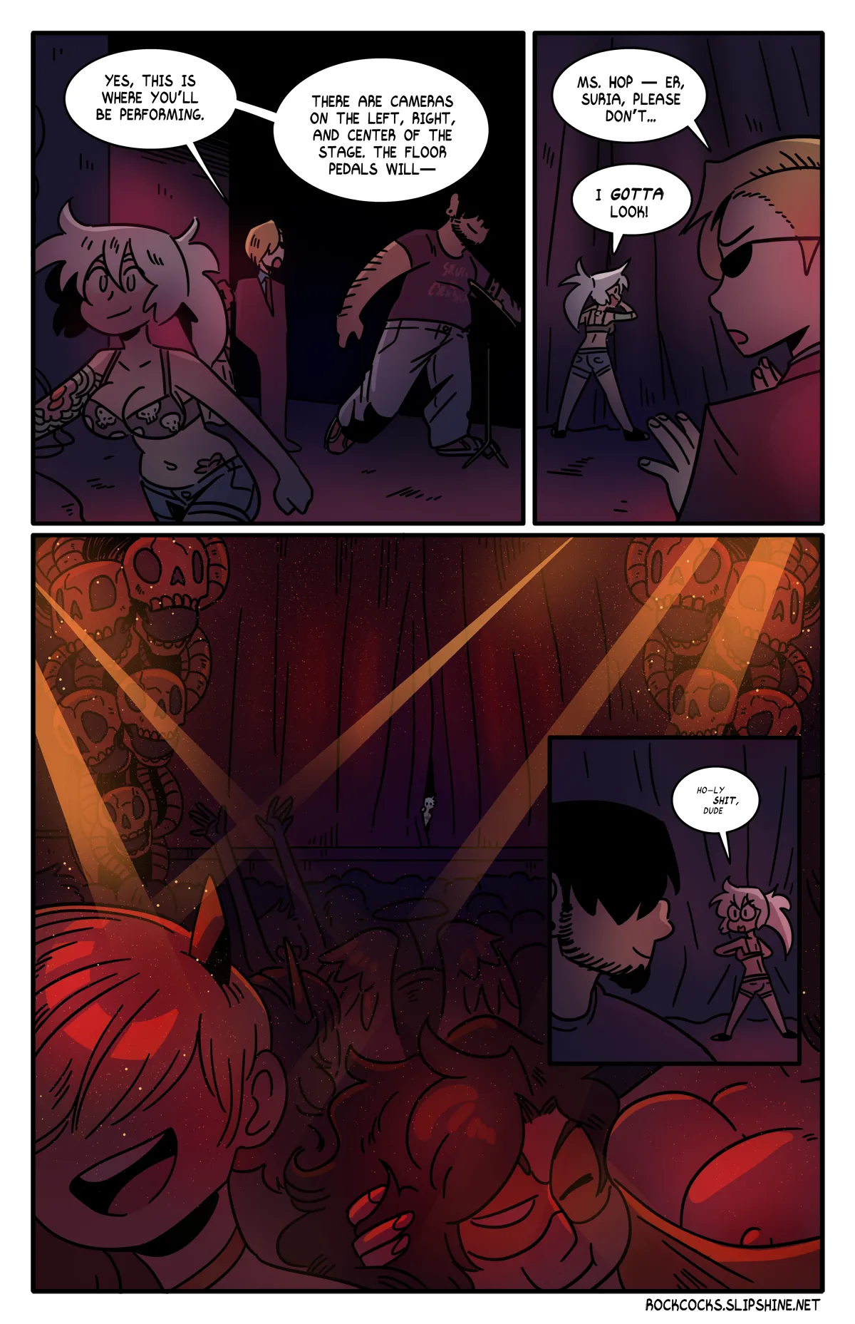 The Rock Cocks - Track 21: The First Sin page 7 full