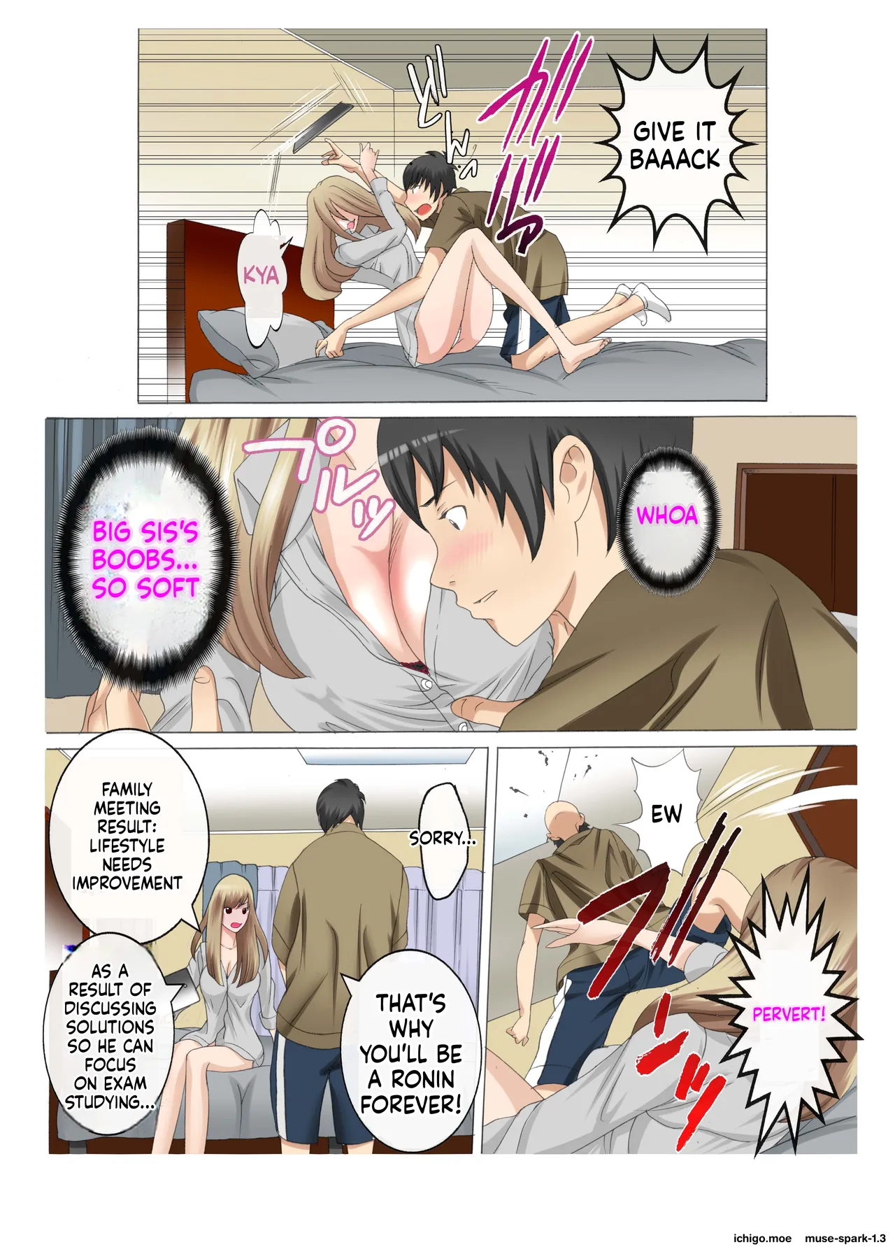 Hatsujou Kazoku x Oneechan ga Onanie Tetsudatte Ageru page 10 full