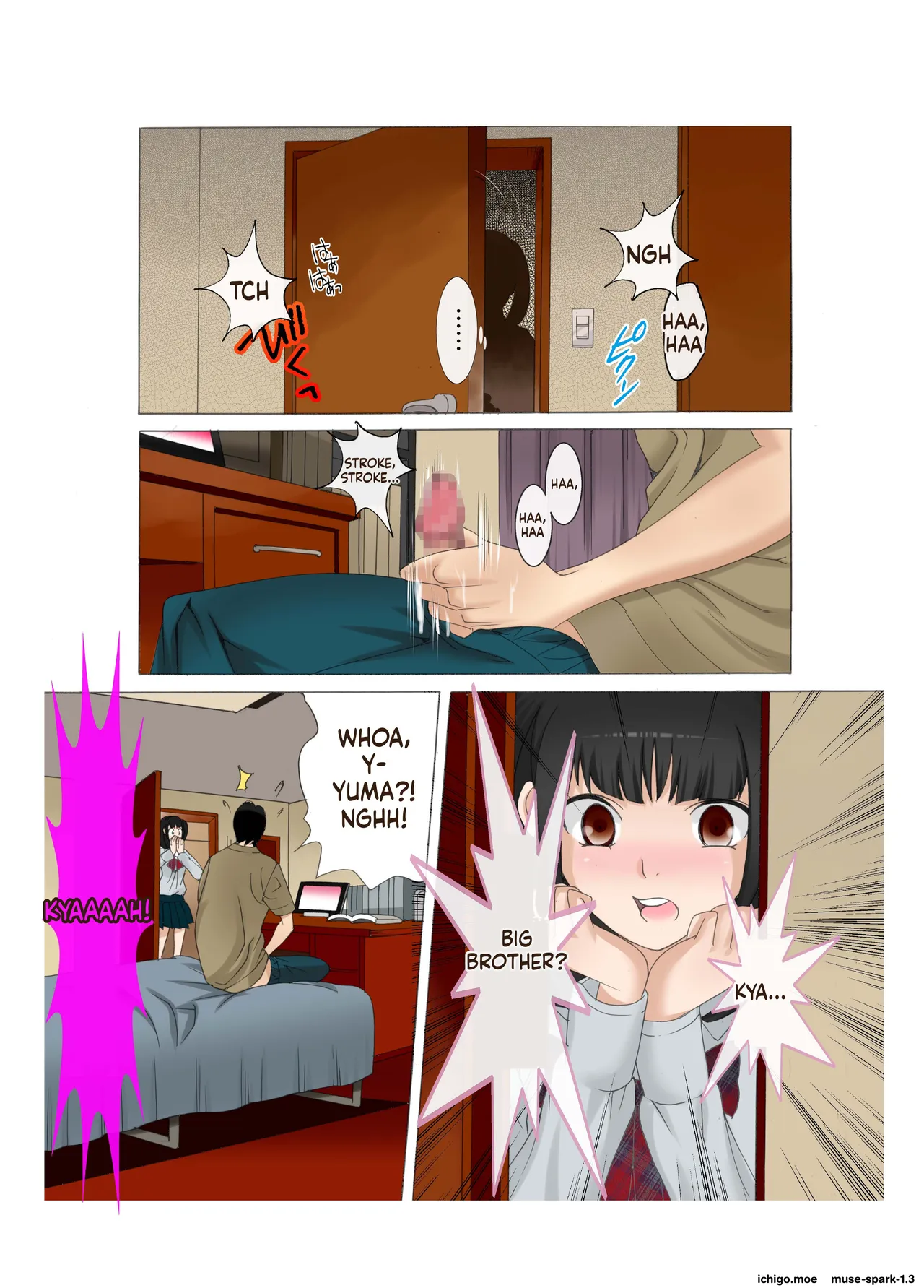 Hatsujou Kazoku x Oneechan ga Onanie Tetsudatte Ageru page 4 full