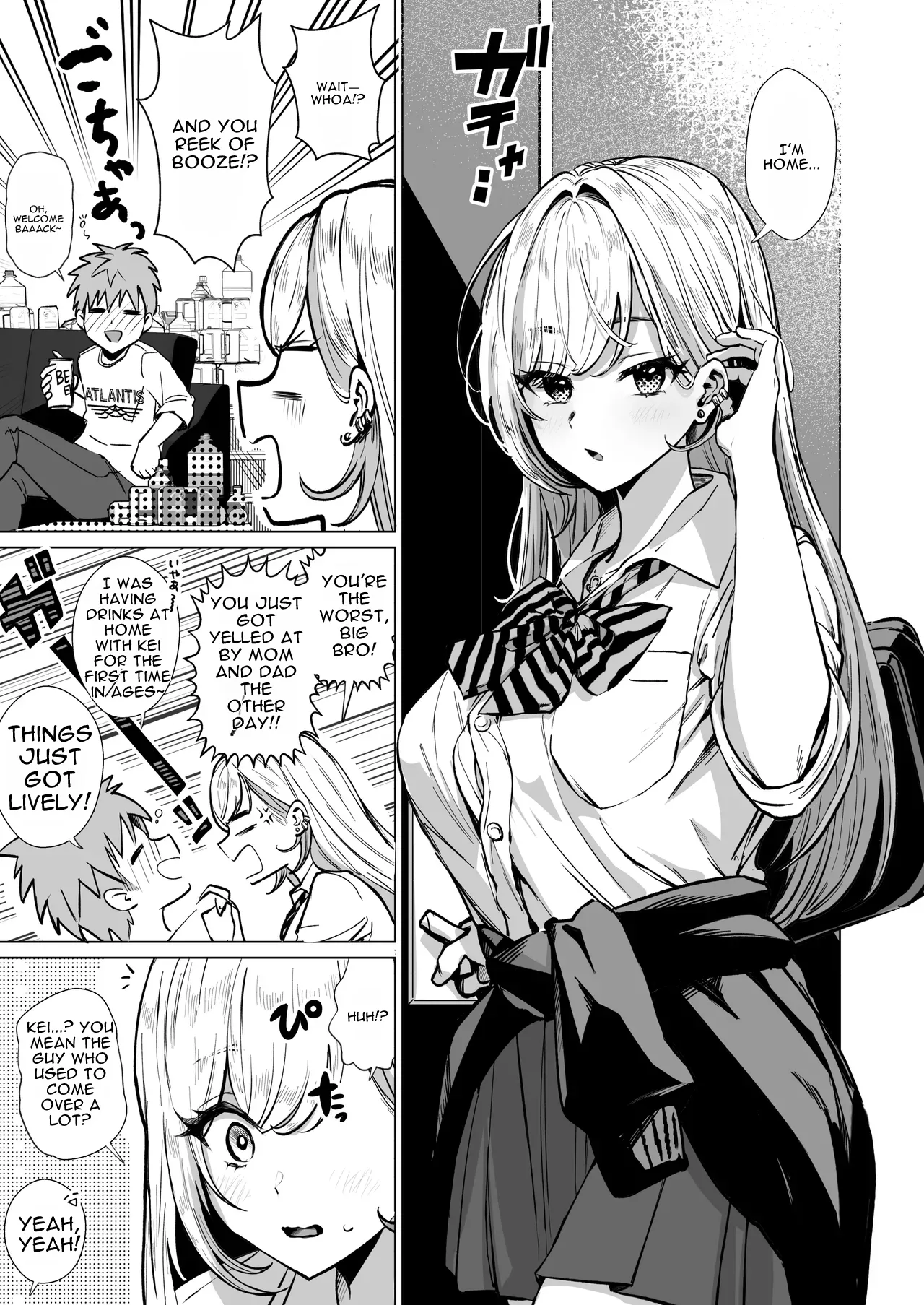 Slutty Gal ~One-Night Sex With My Friend's Gal Little Sister, Making Some Memories~ page 2 full