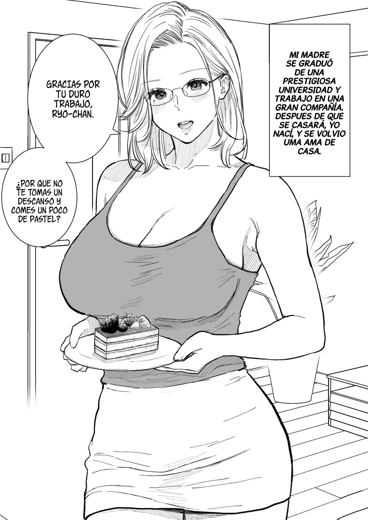 Boshi Koubi ~Kougakureki do Hentai Mama to Nama Nakadashi SIN CENSURA page 2 full