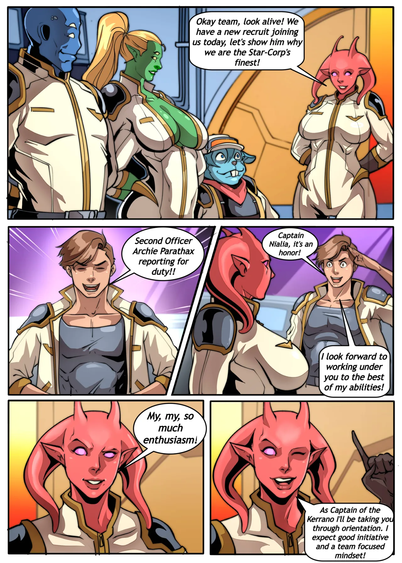 Galaxy of Scum: A Well-Oiled Ship page 4 full
