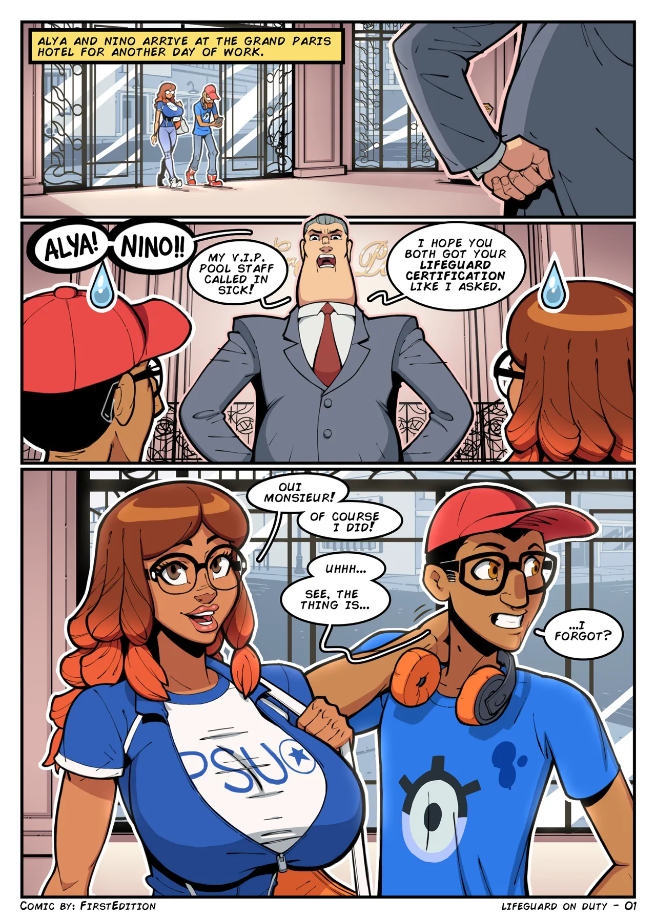 Lifeguard on Duty page 1 full