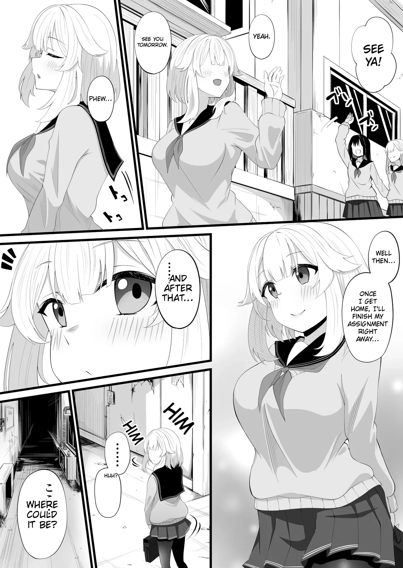 A girl’s original character in the real world and cyberspace. page 2 full