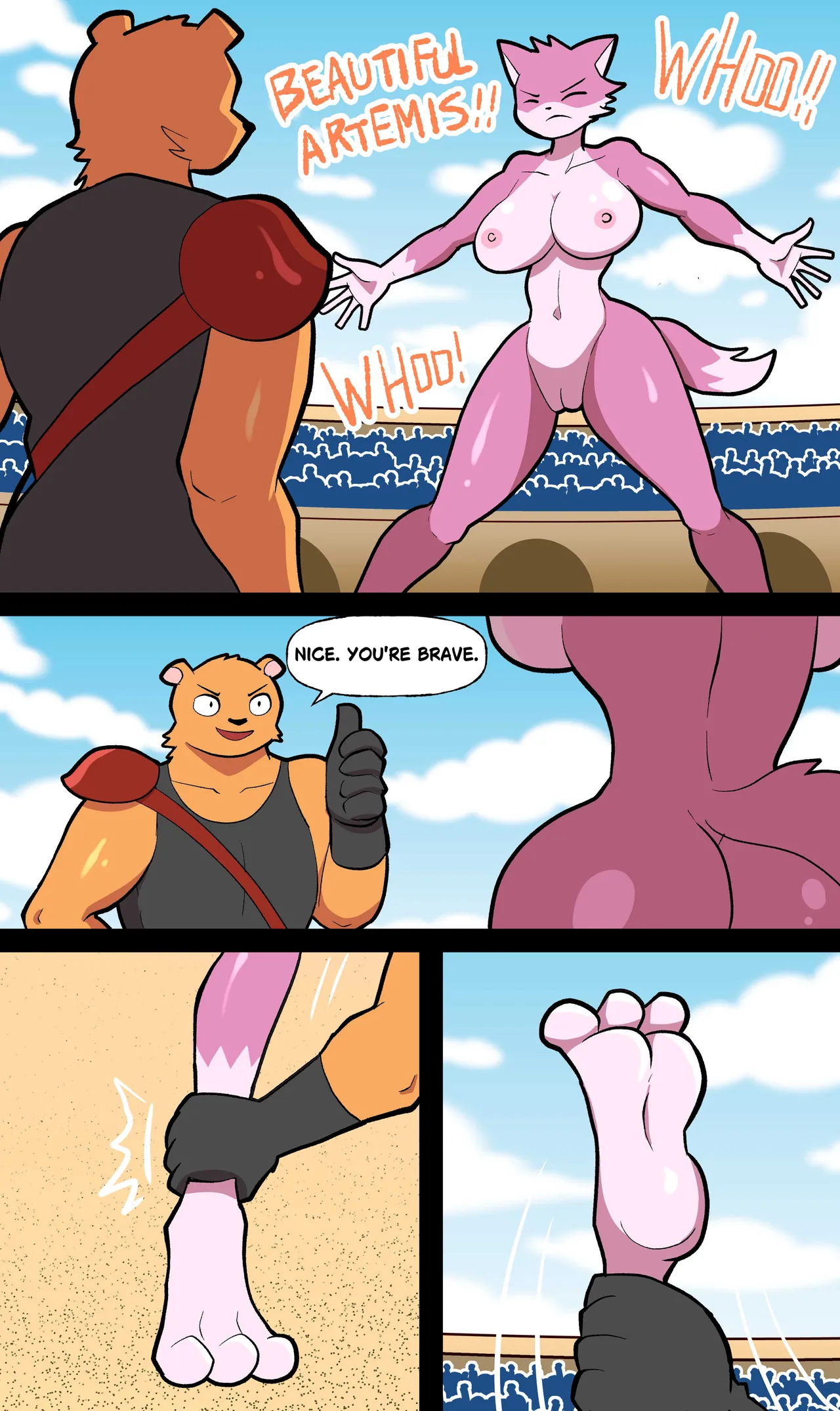 The DUEL page 4 full