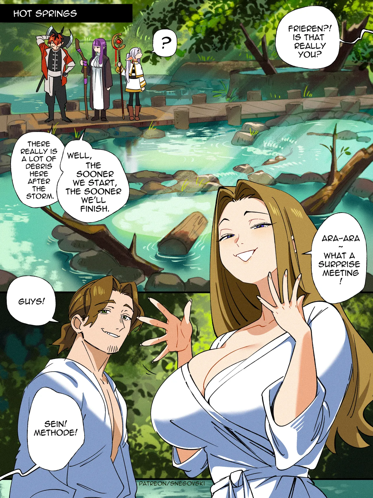 Frieren doujinshi page 5 full