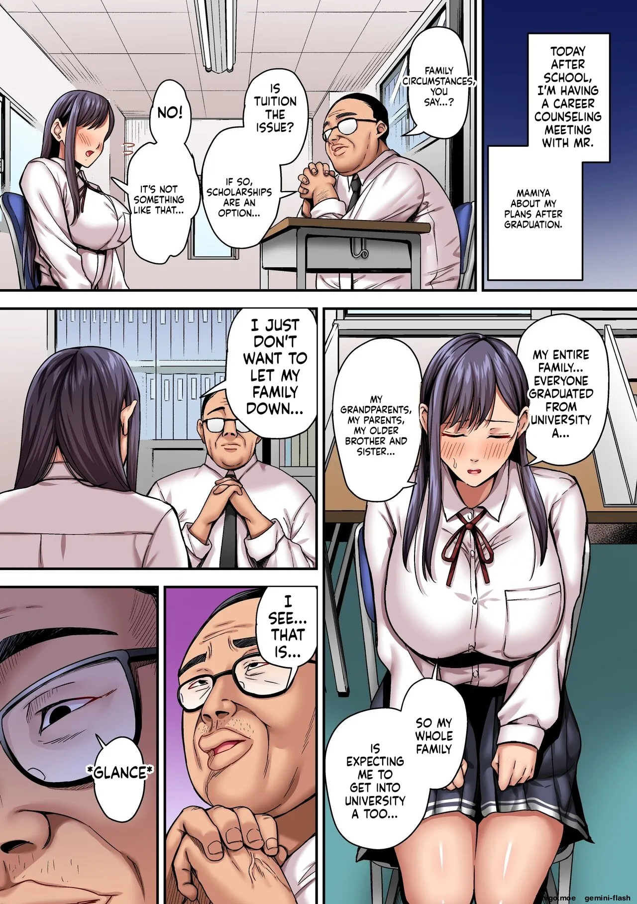 Hamerareta Bijin Yuutousei | Majime-kei Yuutousei, Kashiwagi Saia no Himitsu page 4 full