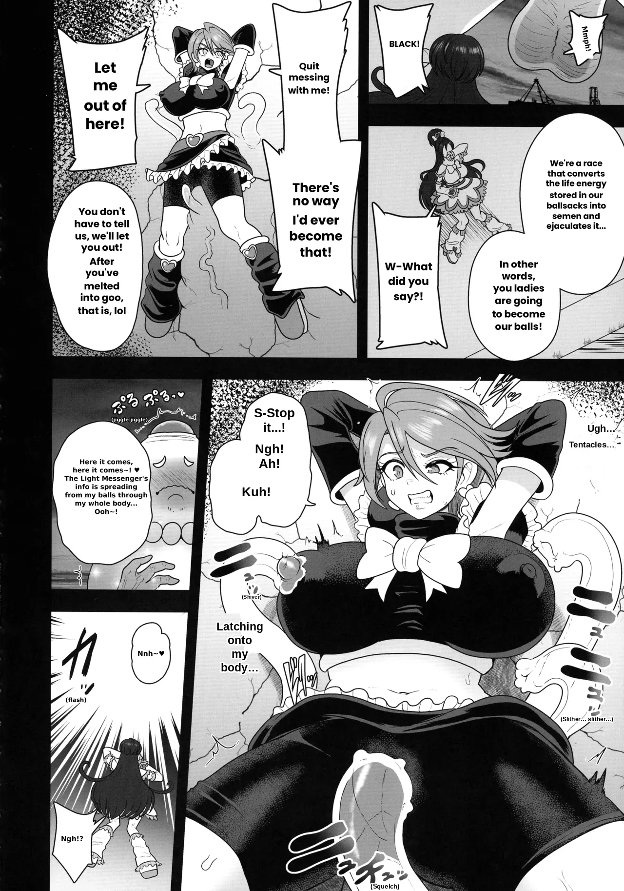 Uchuu Fuuraibou Marashikosu Kyoudai Raishuu!  | The Space Vagabond Marashikosu Brothers Attack! page 8 full