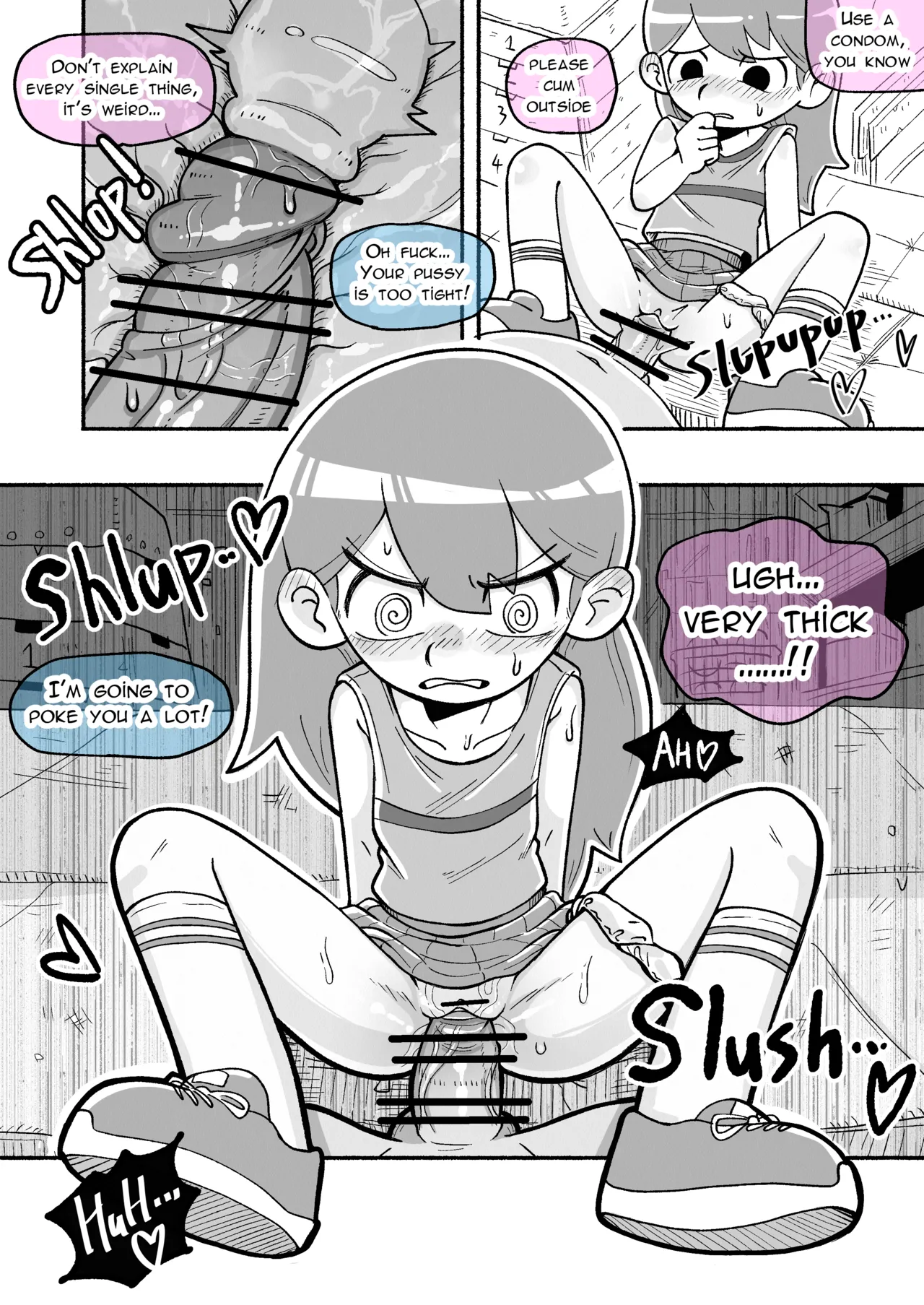 Cheerleader Hilda page 7 full