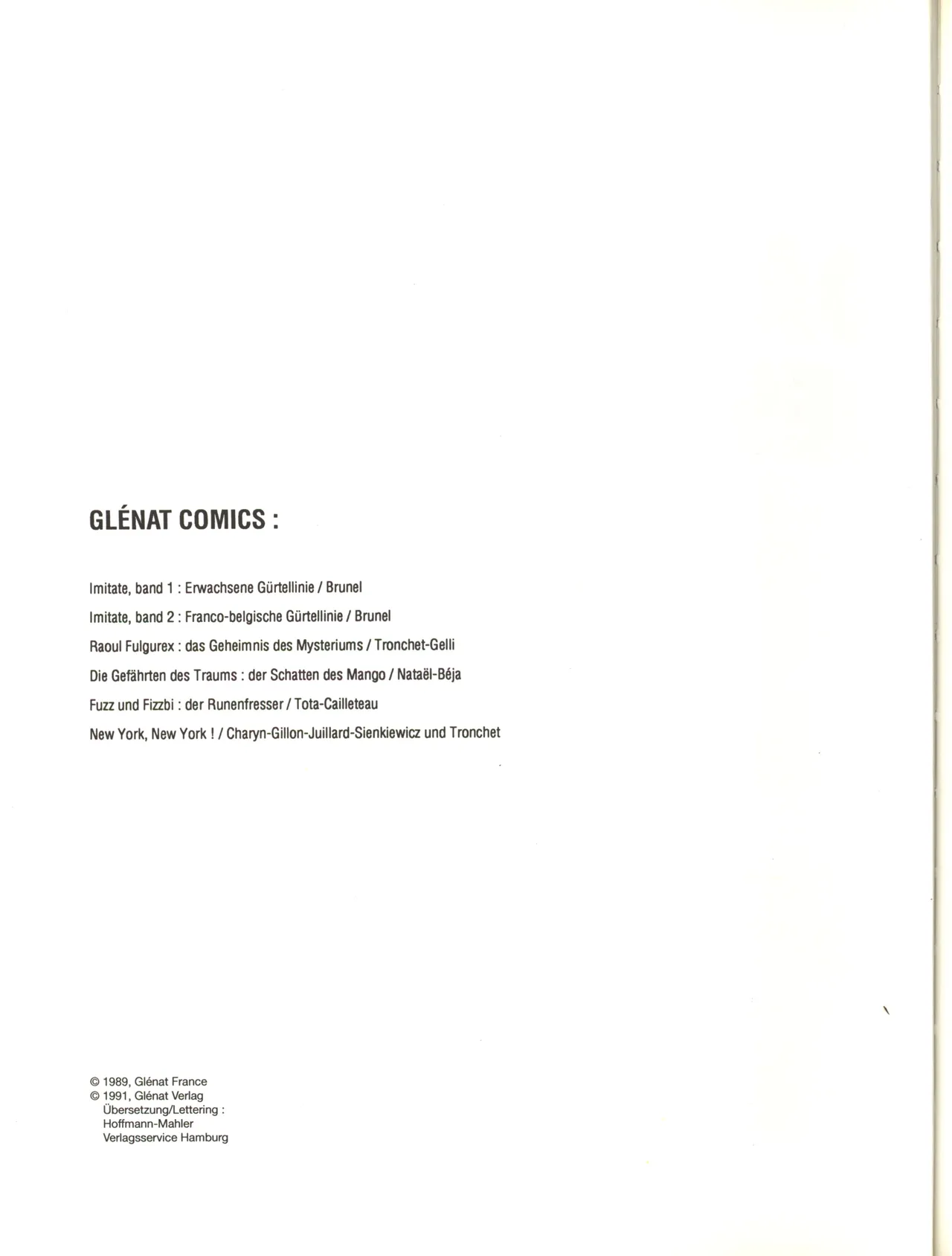 Raoul Fulgurex : Das Geheimnis des Mysteriums page 6 full