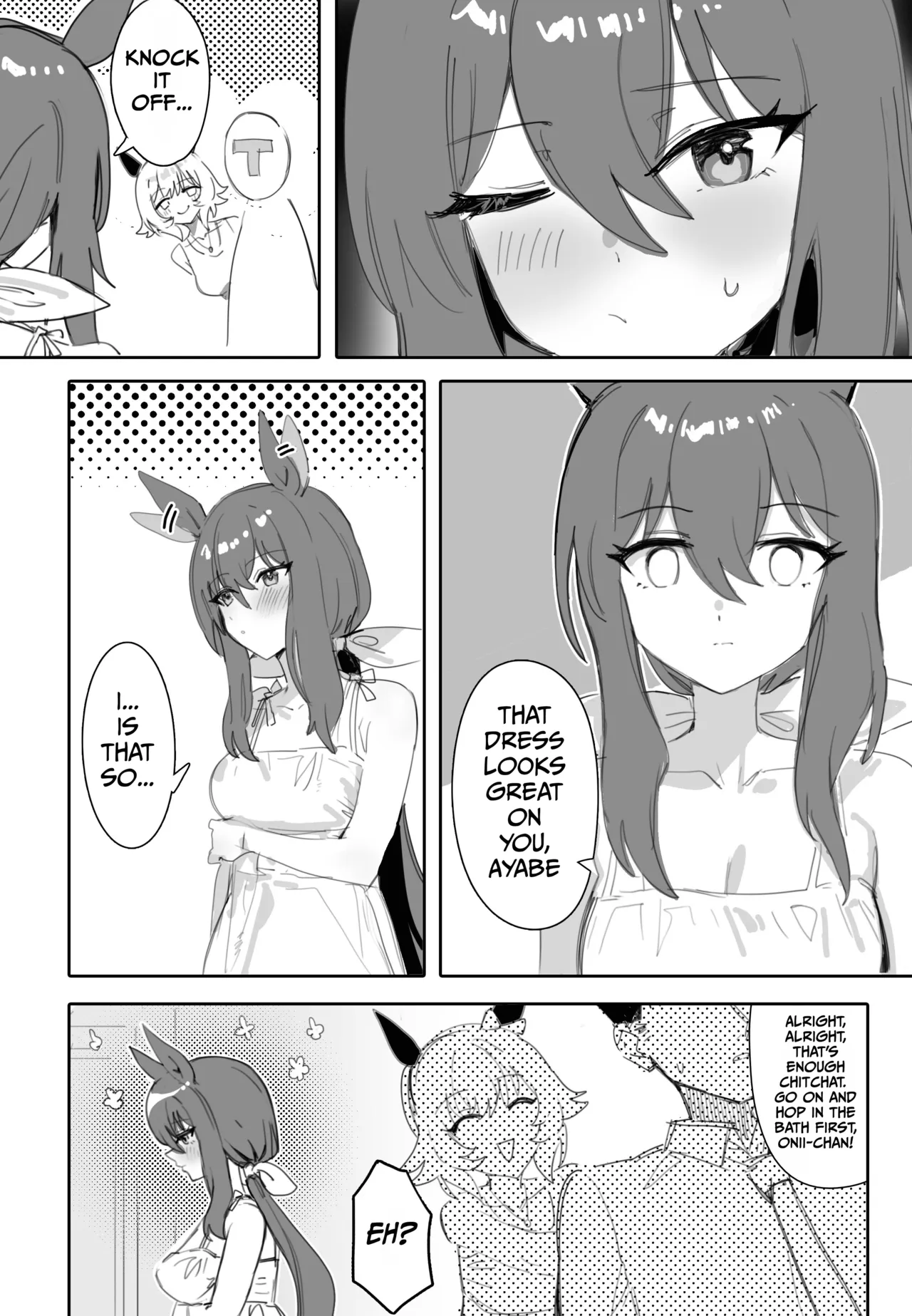 Trainer-san, Onii-chan, Won't You Join Us In The Bath? page 3 full