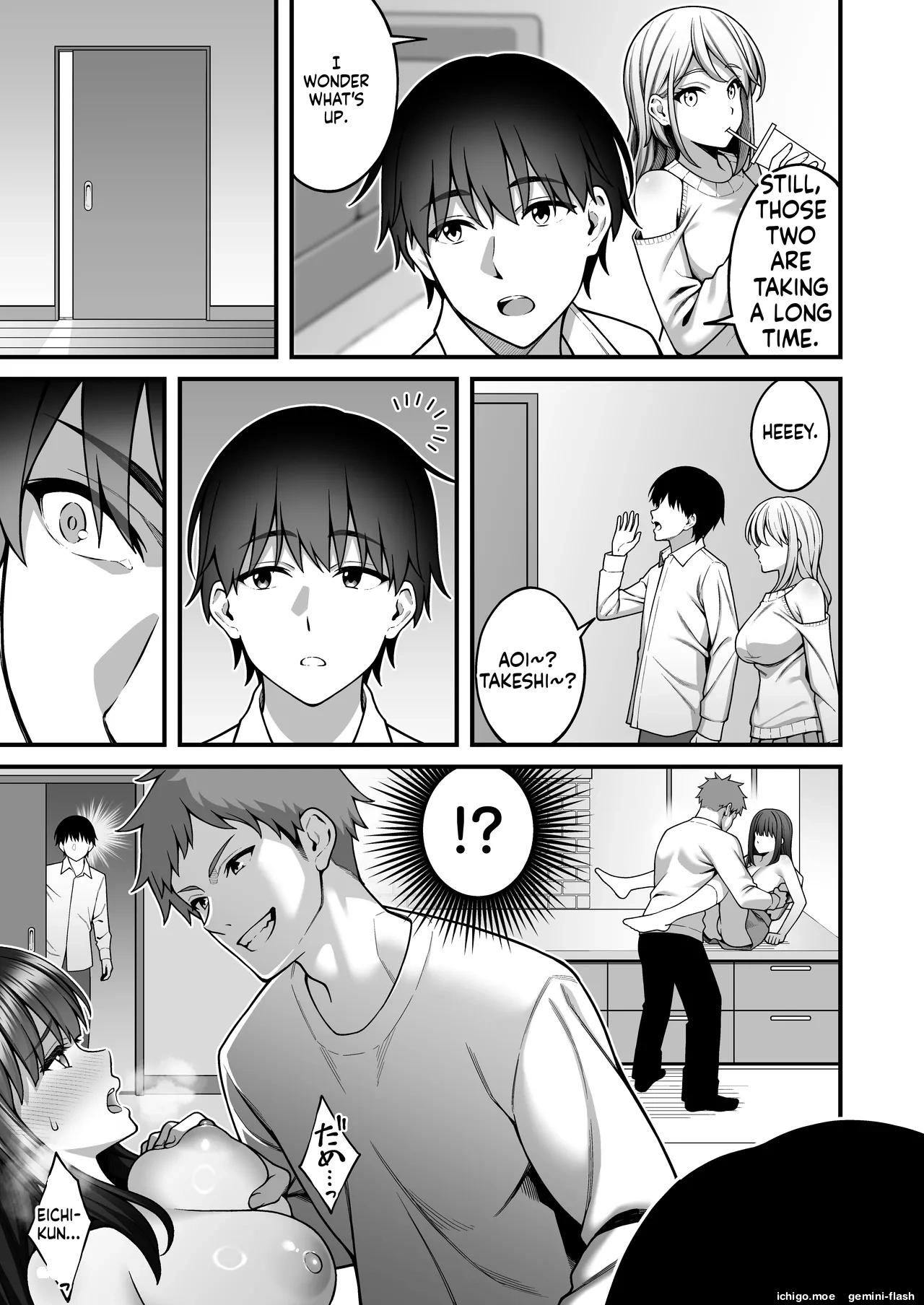 Onaji Group no YouCha Yarichin ni Nakaii Onna-tachi o Kuwareru InCha no Boku 2 page 8 full