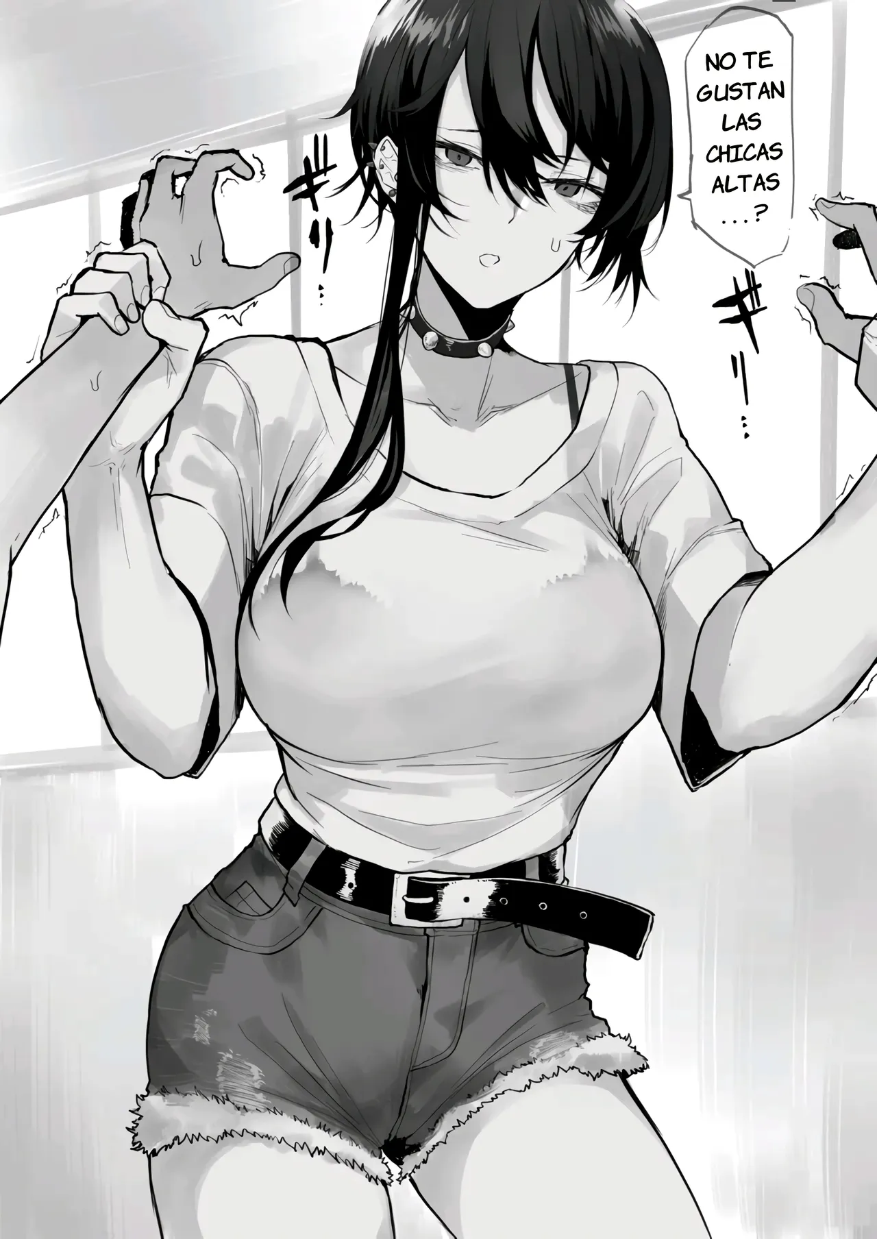 Omome no Tsuyoi Onee-san｜La Voluminosa y Fuerte Onee-san page 1 full